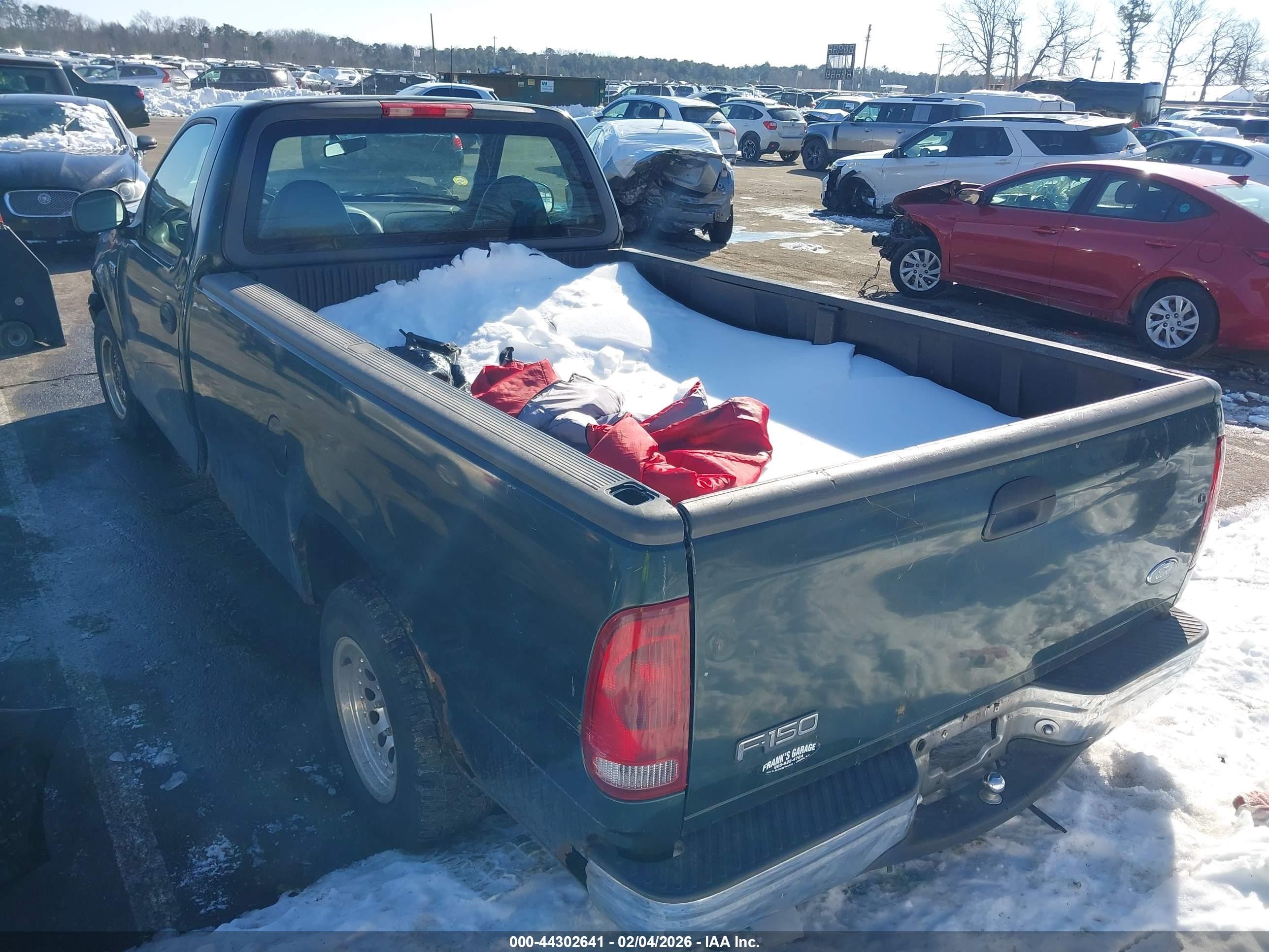 2002 Ford F-150 Xl/xlt Green vin: 1FTRF17272NB00086