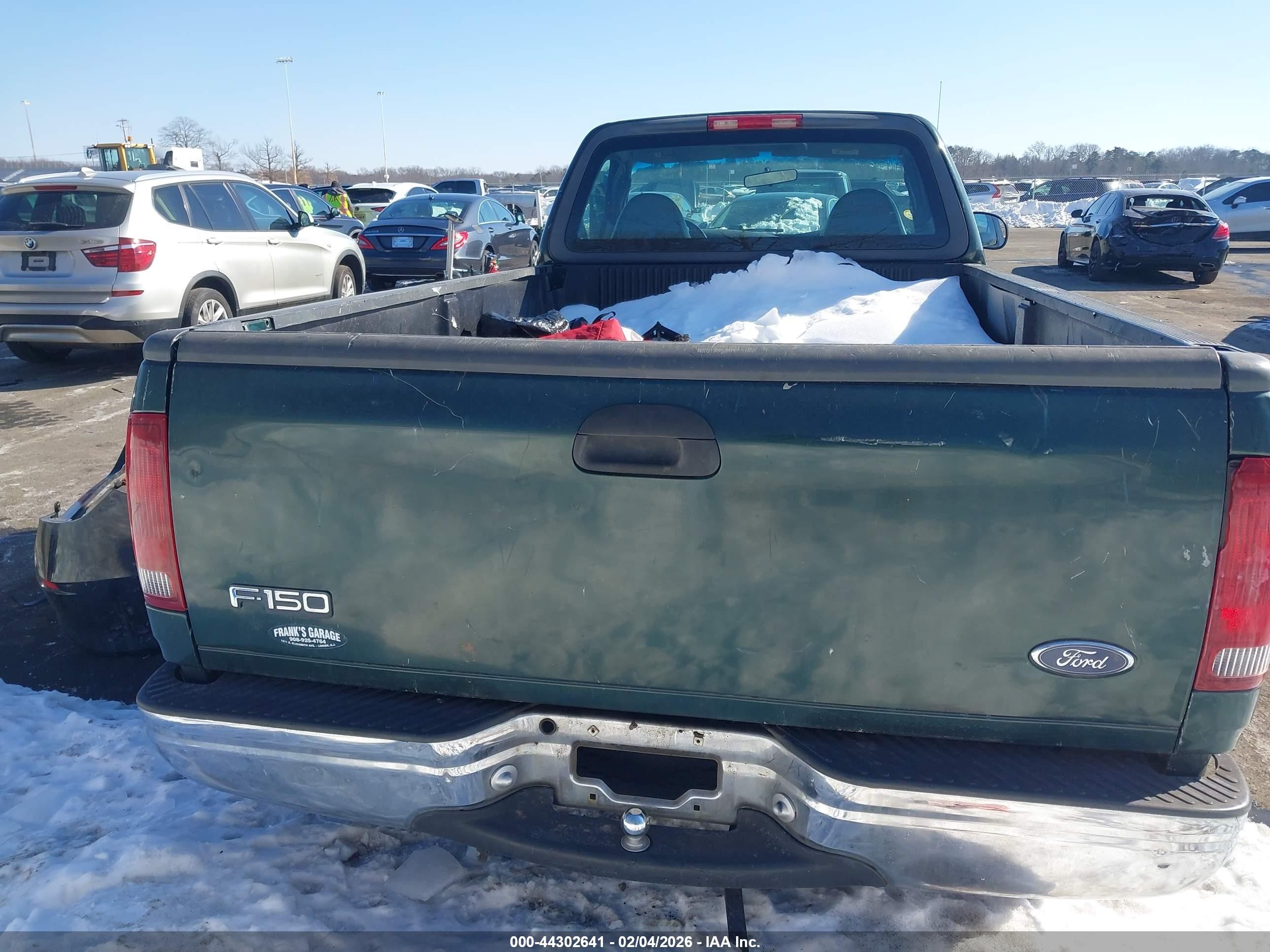 2002 Ford F-150 Xl/xlt Green vin: 1FTRF17272NB00086