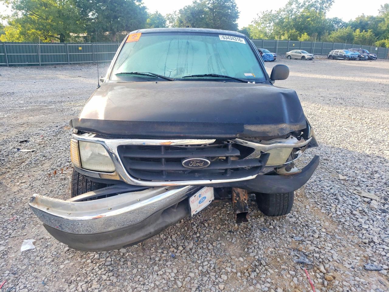 2003 Ford F150 Черный vin: 1FTRF17283NB80127