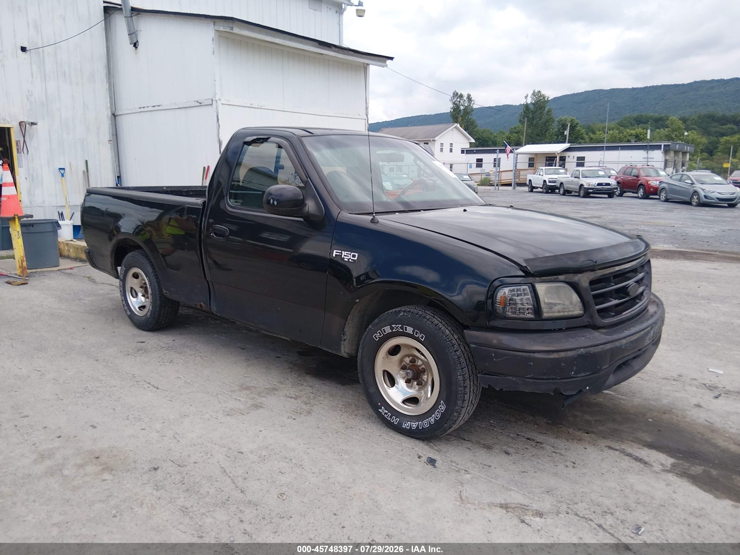 2003 Ford F-150 Xl/xlt Black vin: 1FTRF17293NA56545