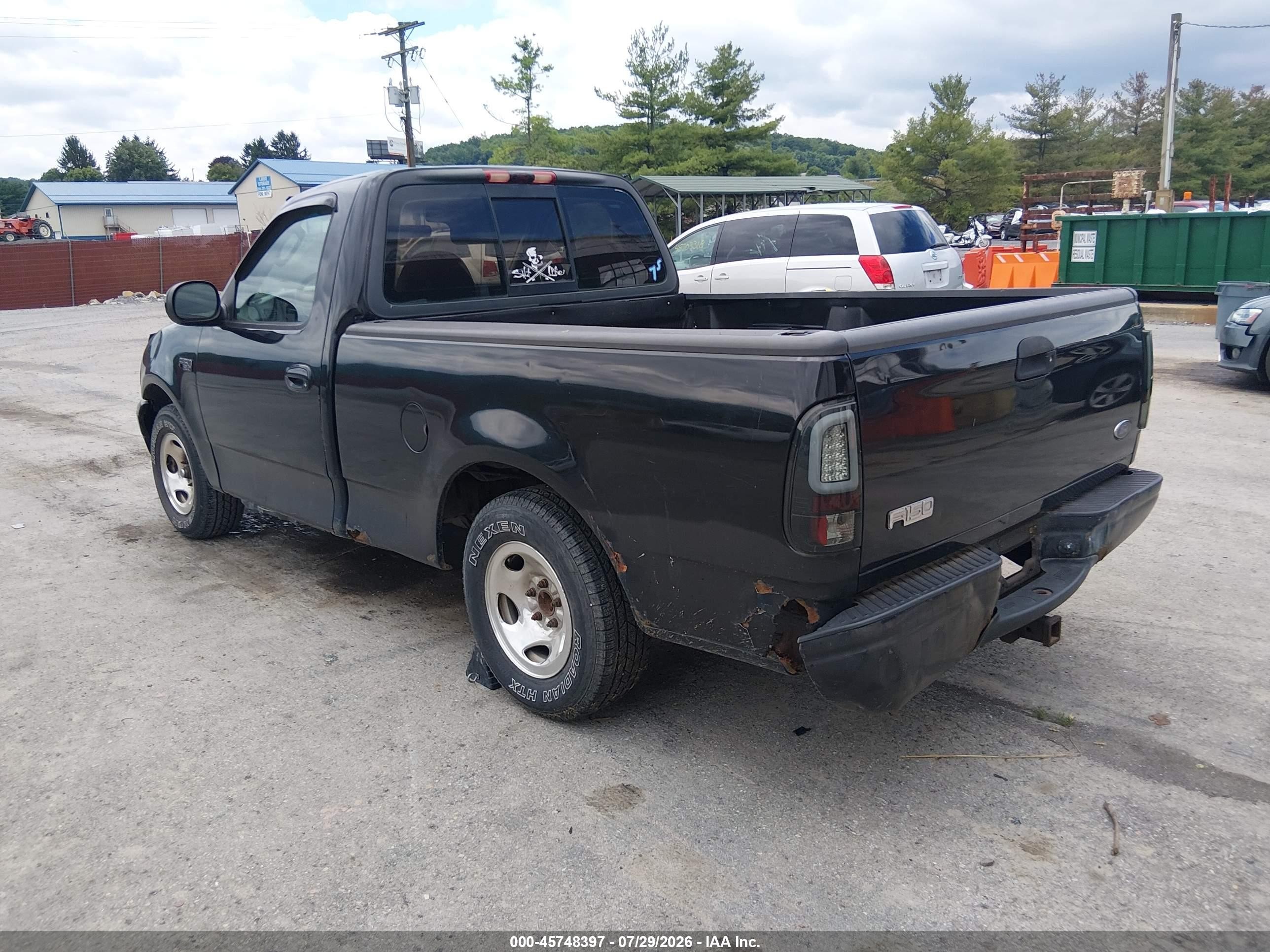 2003 Ford F-150 Xl/xlt Black vin: 1FTRF17293NA56545