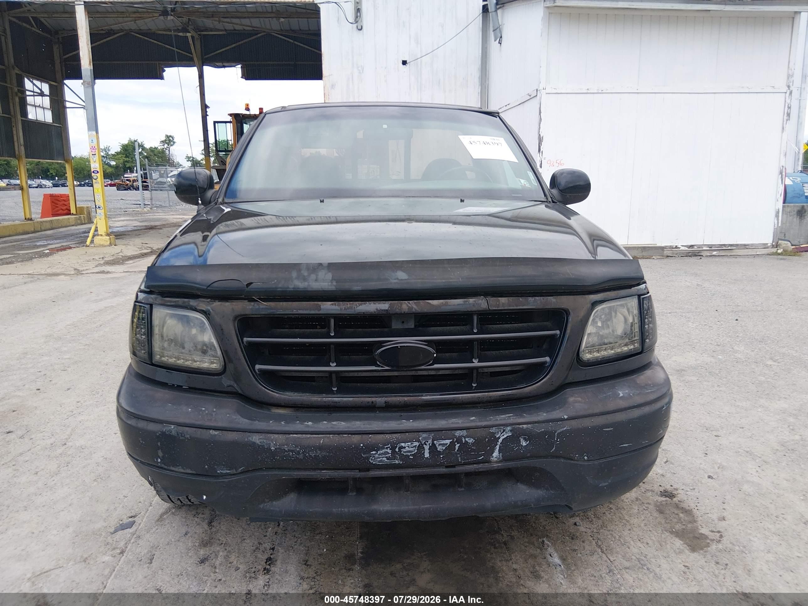 2003 Ford F-150 Xl/xlt Black vin: 1FTRF17293NA56545
