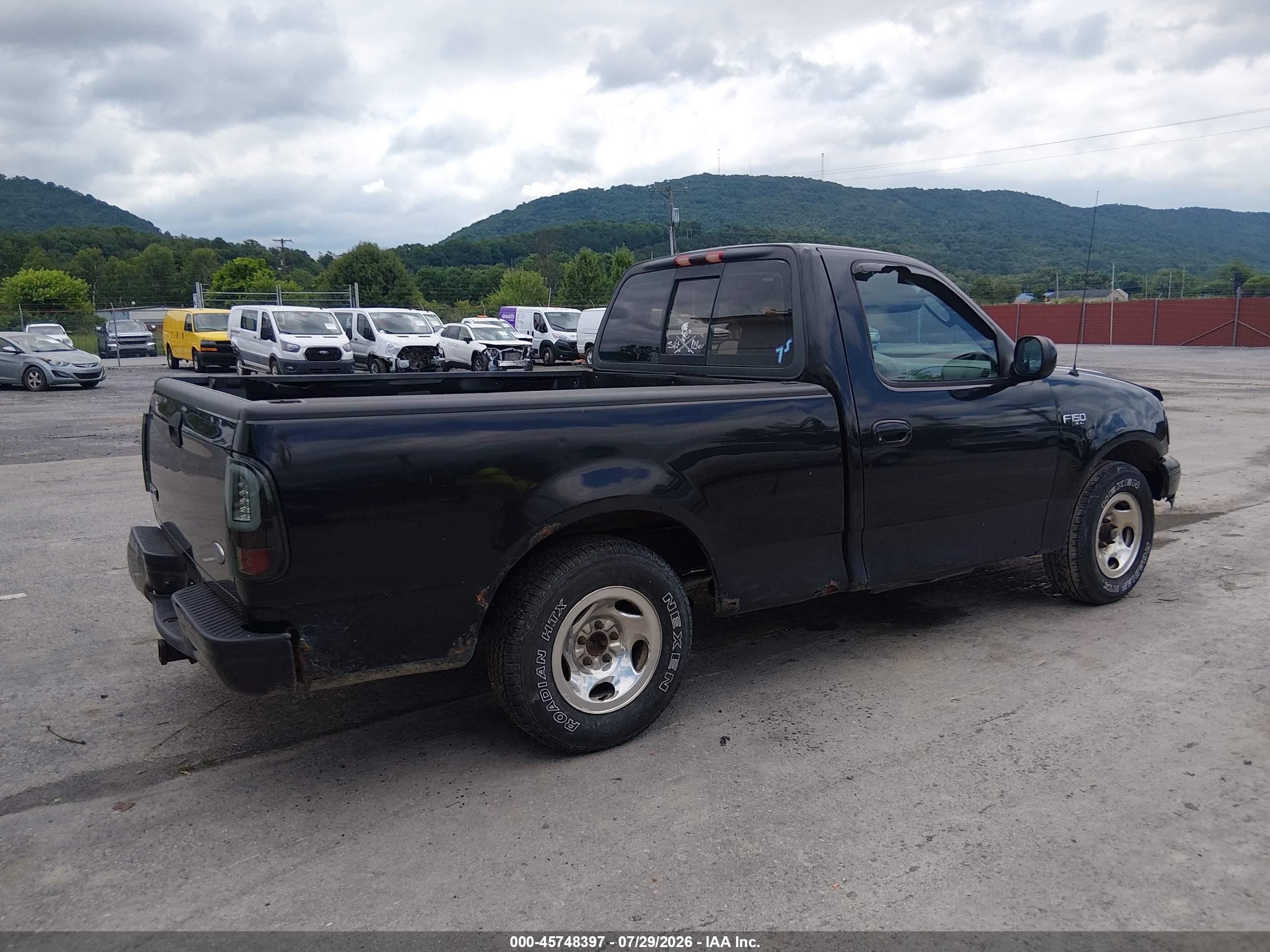 2003 Ford F-150 Xl/xlt Black vin: 1FTRF17293NA56545