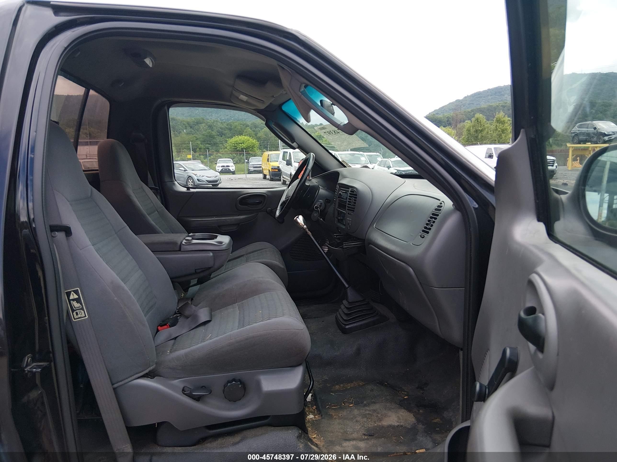 2003 Ford F-150 Xl/xlt Black vin: 1FTRF17293NA56545