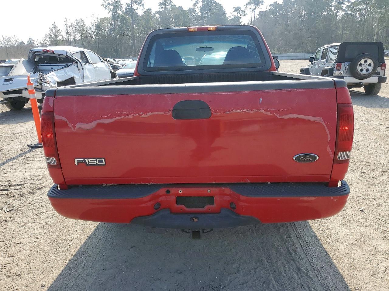 2003 Ford F150 Red vin: 1FTRF17293NA72440