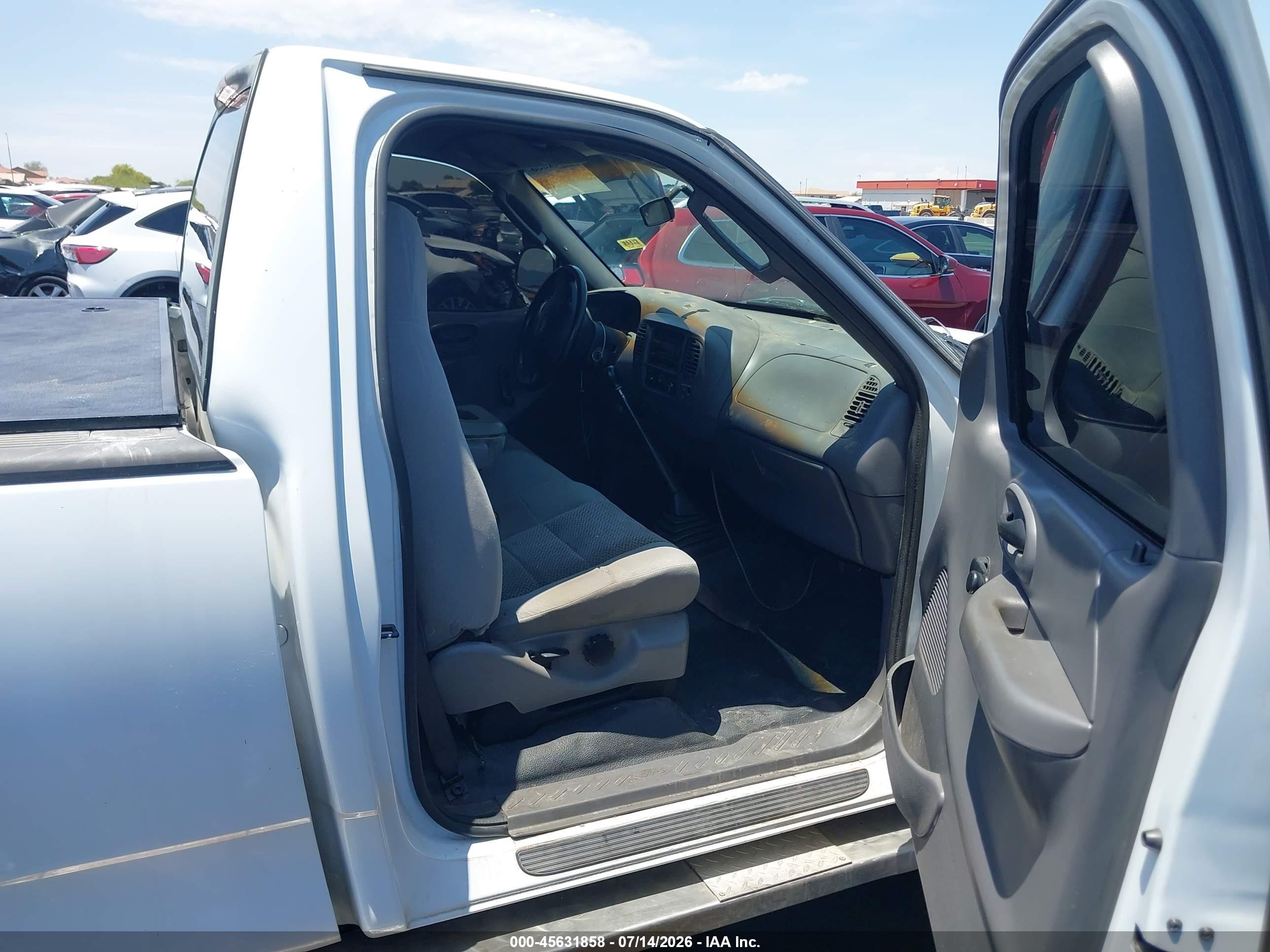 2003 Ford F-150 Xl/xlt White vin: 1FTRF17293NB20096