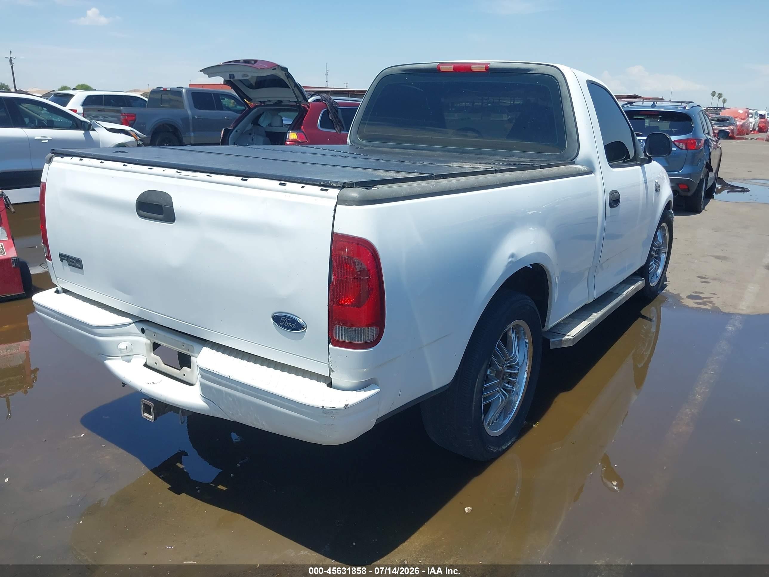 2003 Ford F-150 Xl/xlt White vin: 1FTRF17293NB20096