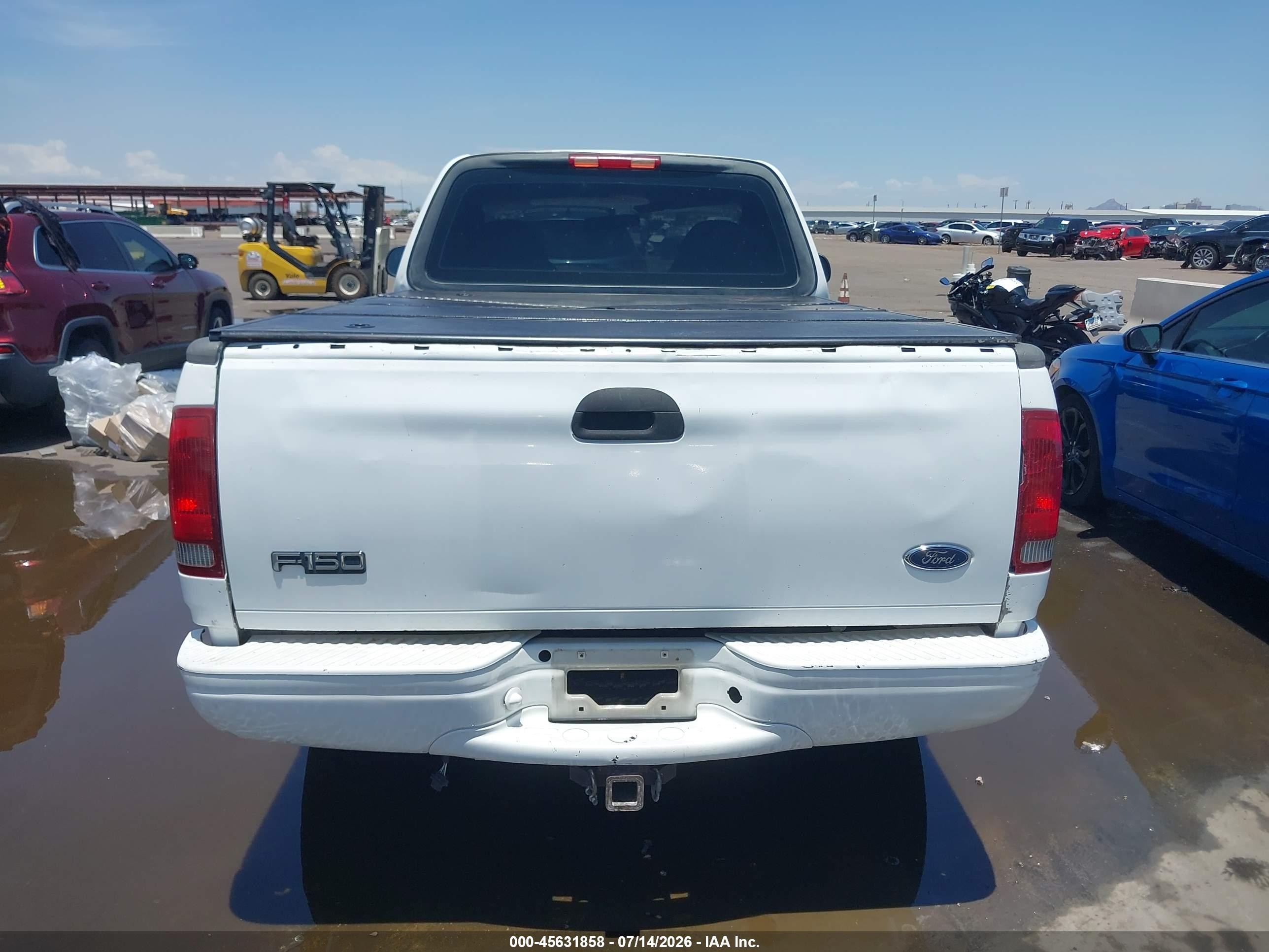 2003 Ford F-150 Xl/xlt White vin: 1FTRF17293NB20096