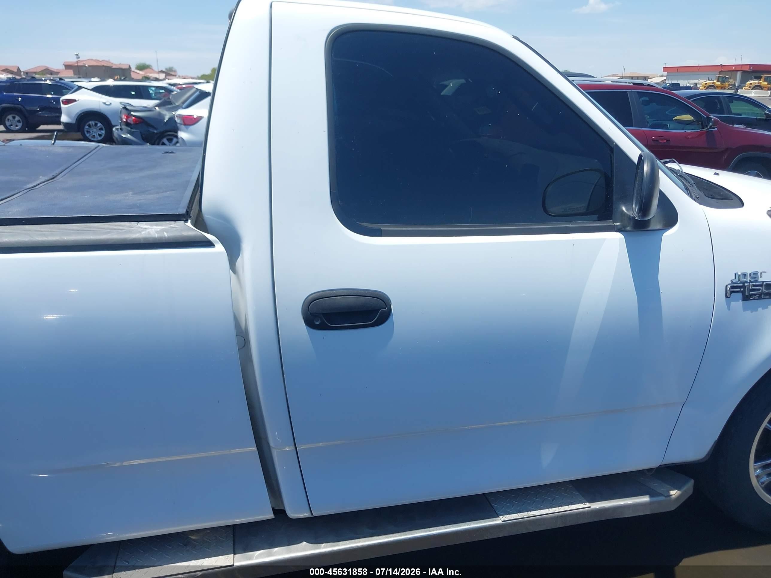 2003 Ford F-150 Xl/xlt White vin: 1FTRF17293NB20096