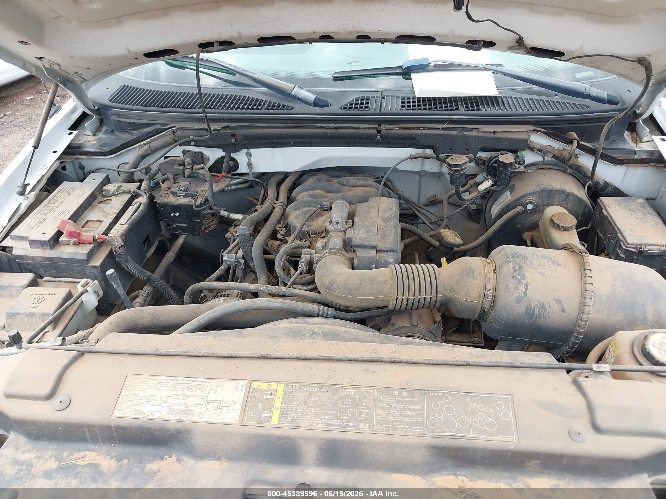 2003 Ford F-150 Xl/xlt Белый vin: 1FTRF17293NB45533