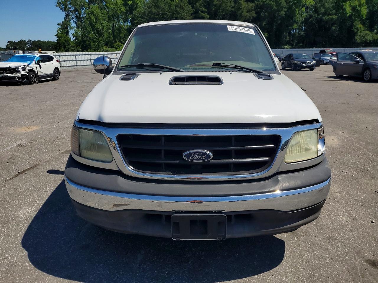 2002 Ford F150 Белый vin: 1FTRF17W02NA23869