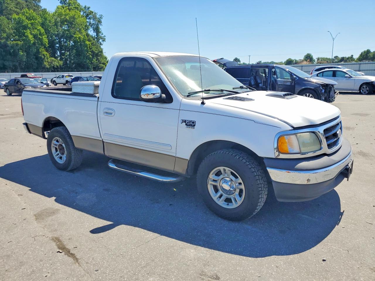 2002 Ford F150 Белый vin: 1FTRF17W02NA23869