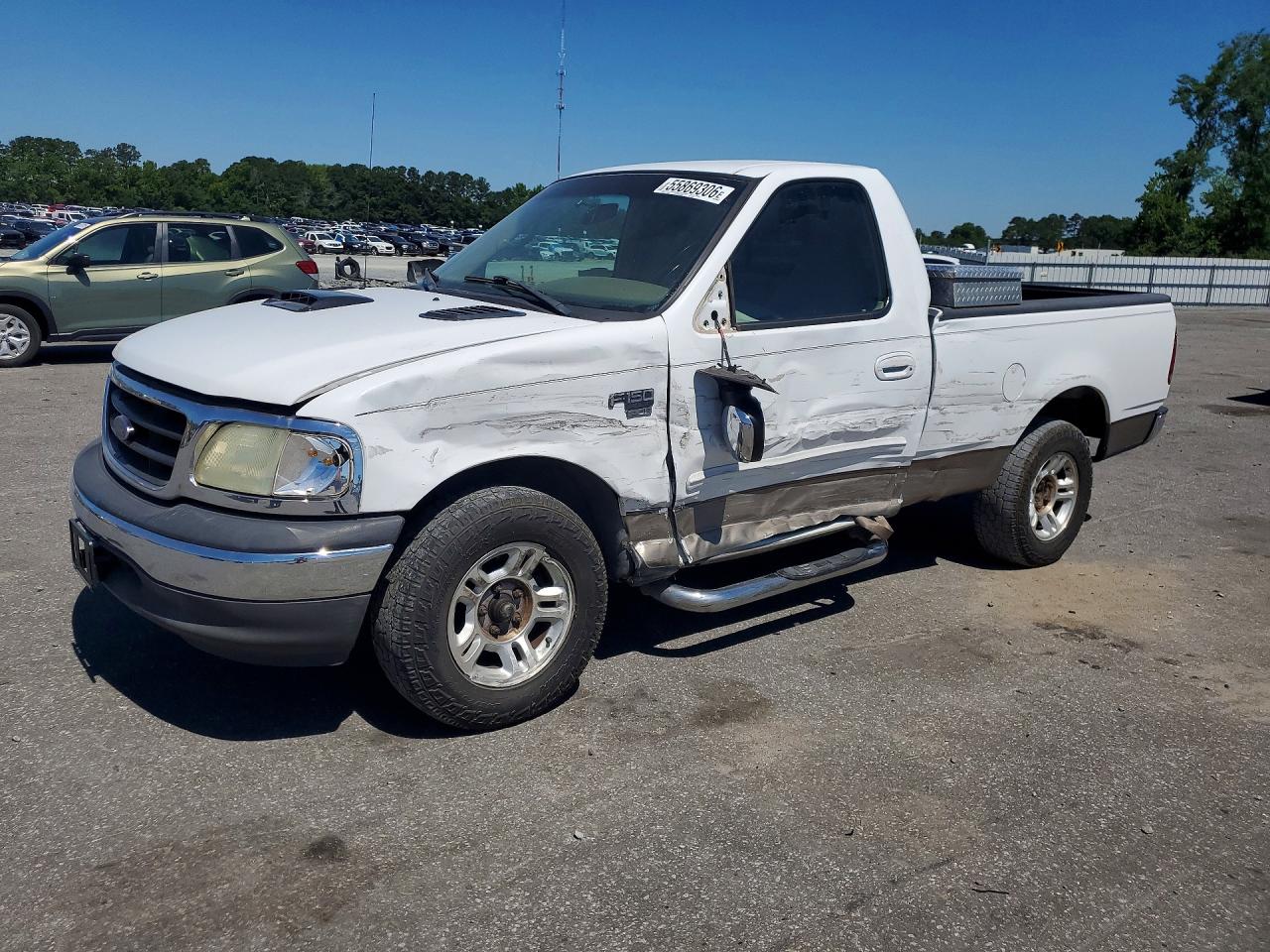 2002 Ford F150 White vin: 1FTRF17W02NA23869