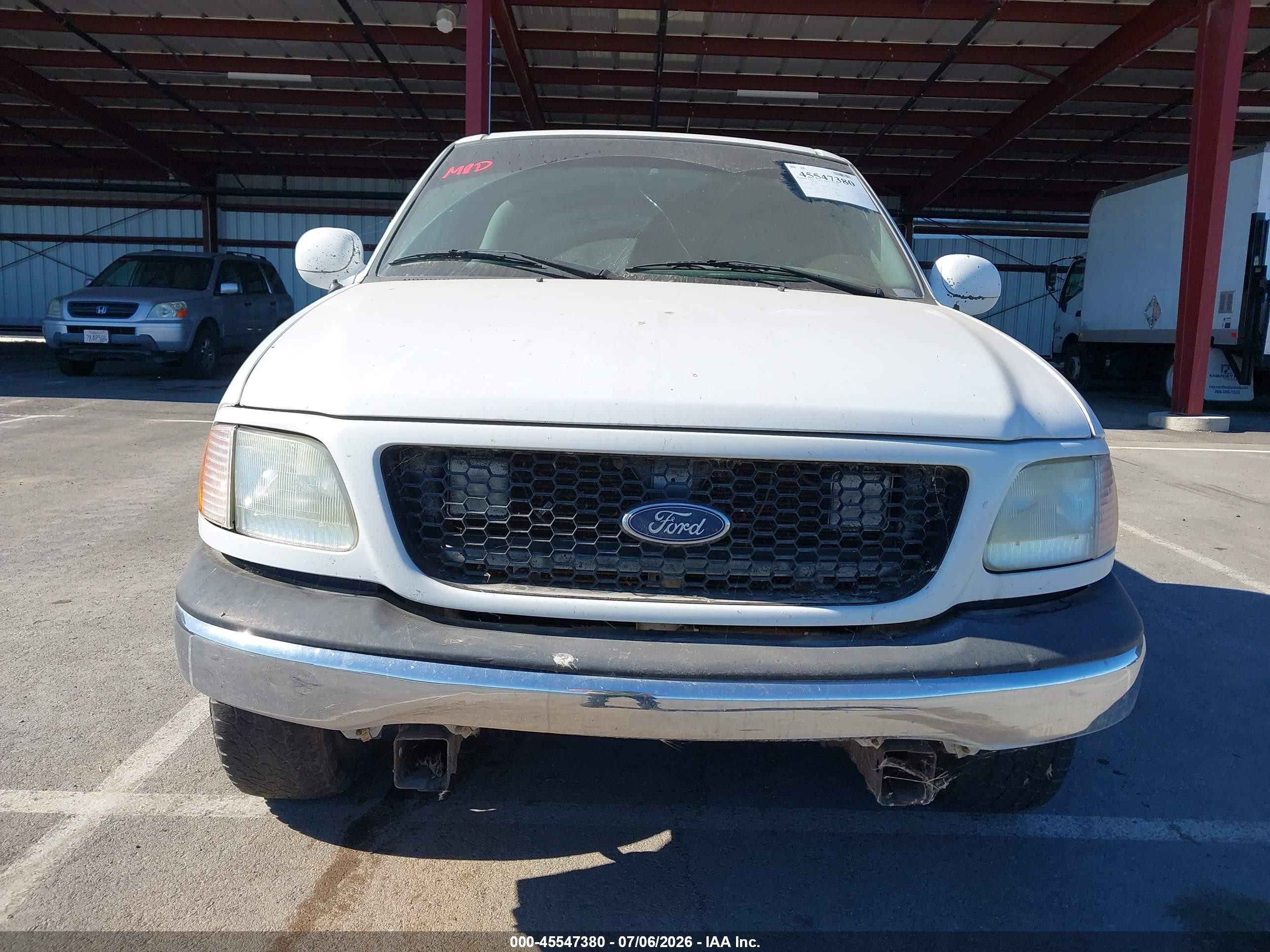 2003 Ford F-150 Xl/xlt White vin: 1FTRF17W03NB22581
