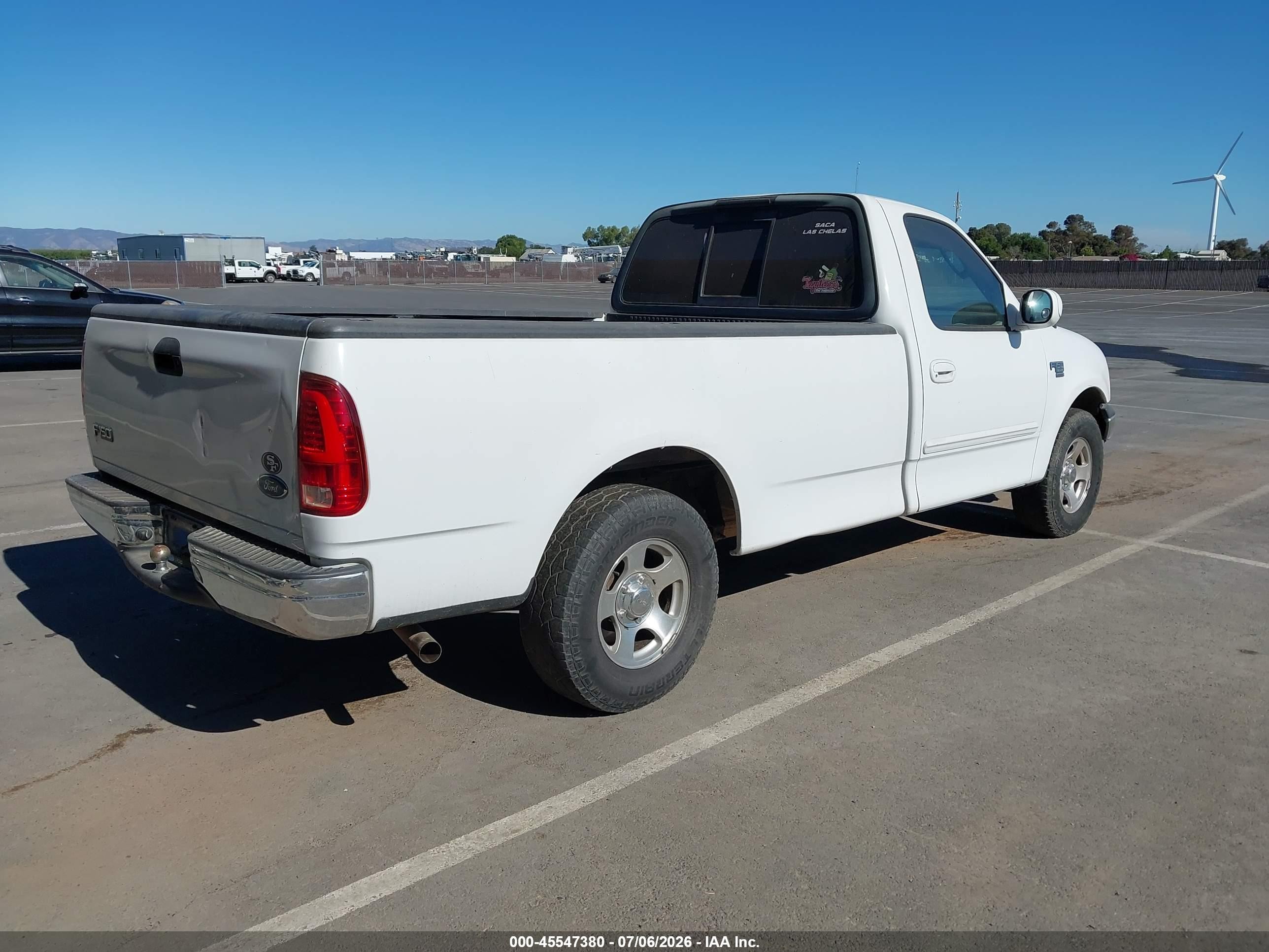 2003 Ford F-150 Xl/xlt White vin: 1FTRF17W03NB22581
