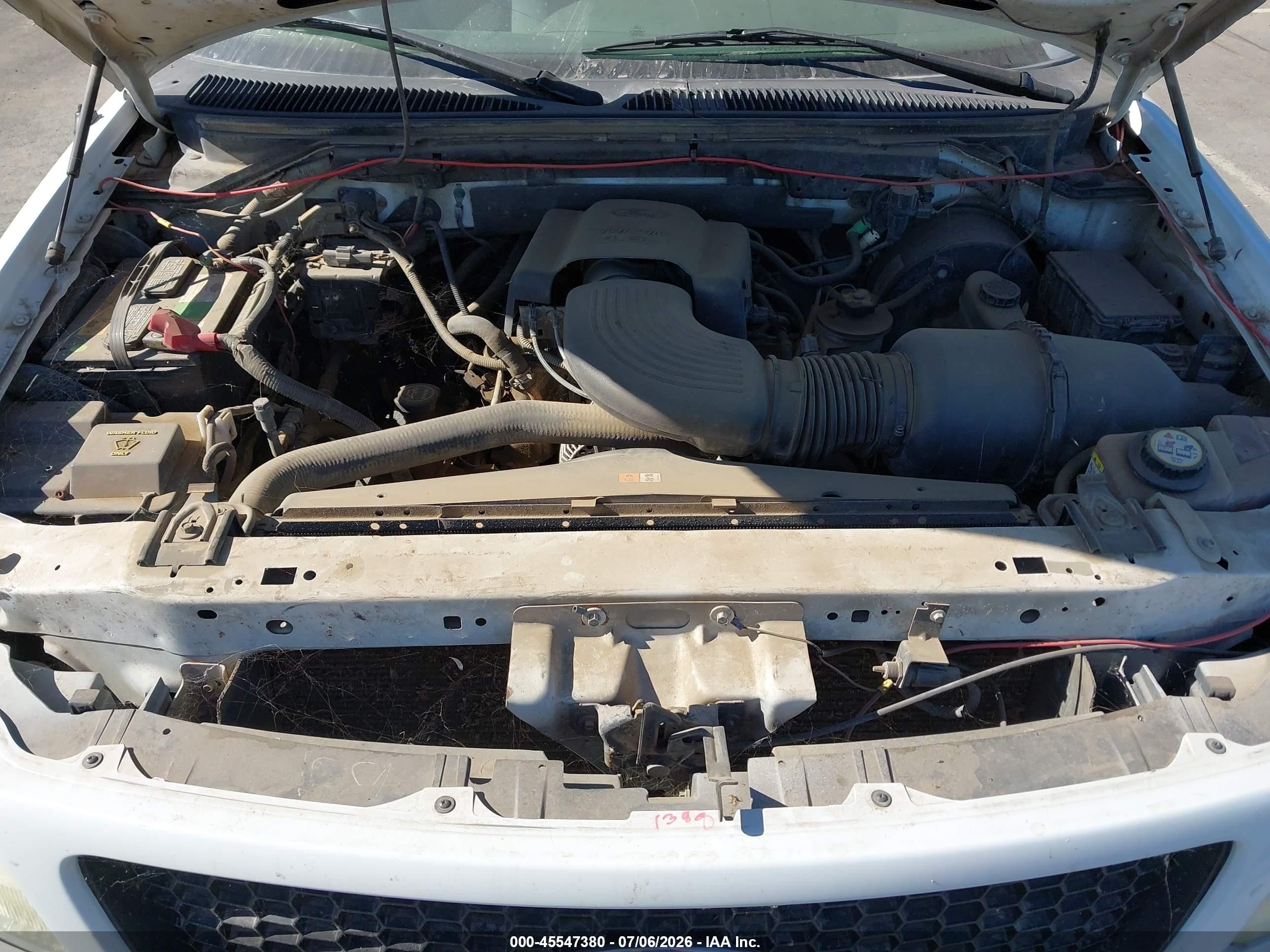 2003 Ford F-150 Xl/xlt White vin: 1FTRF17W03NB22581