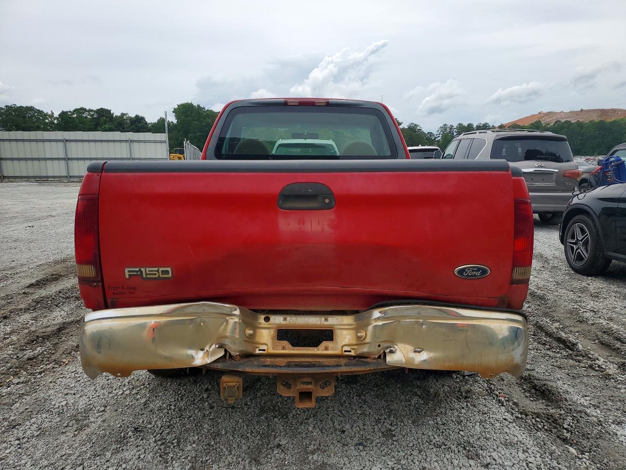 1999 Ford F150 Red vin: 1FTRF17W0XNB58373