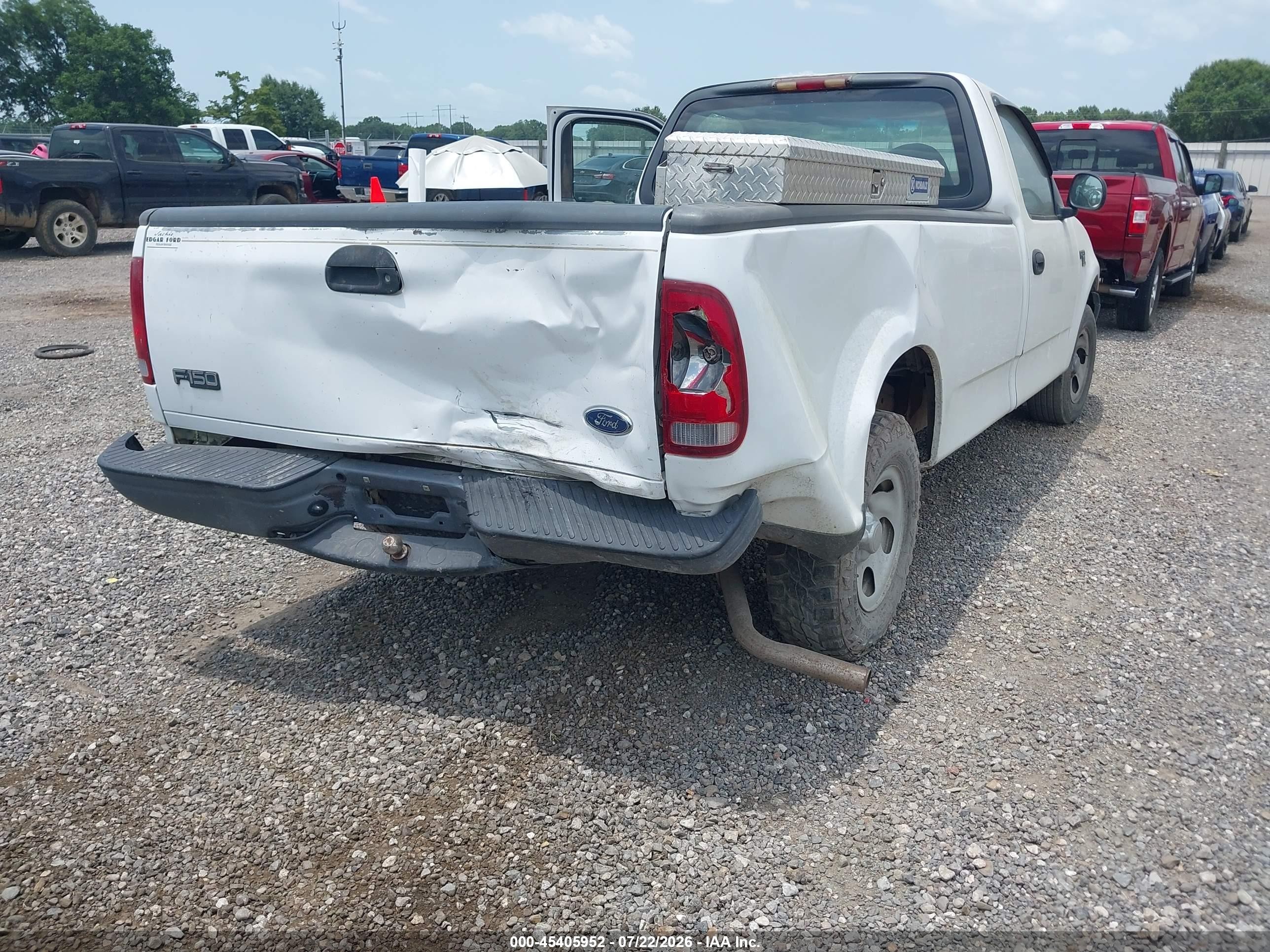 2003 Ford F-150 Xl/xlt Белый vin: 1FTRF17W23NB36871