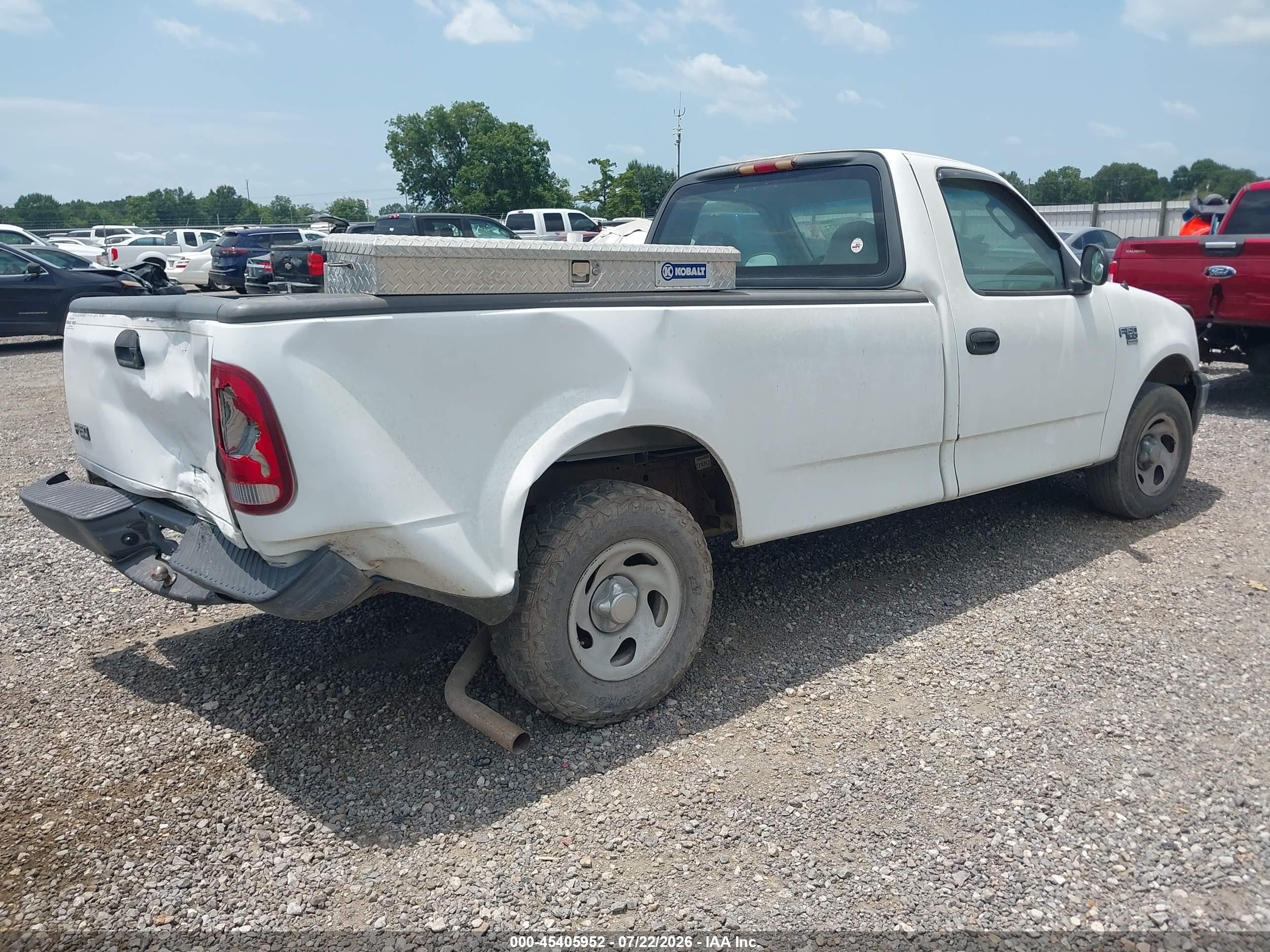 2003 Ford F-150 Xl/xlt Белый vin: 1FTRF17W23NB36871