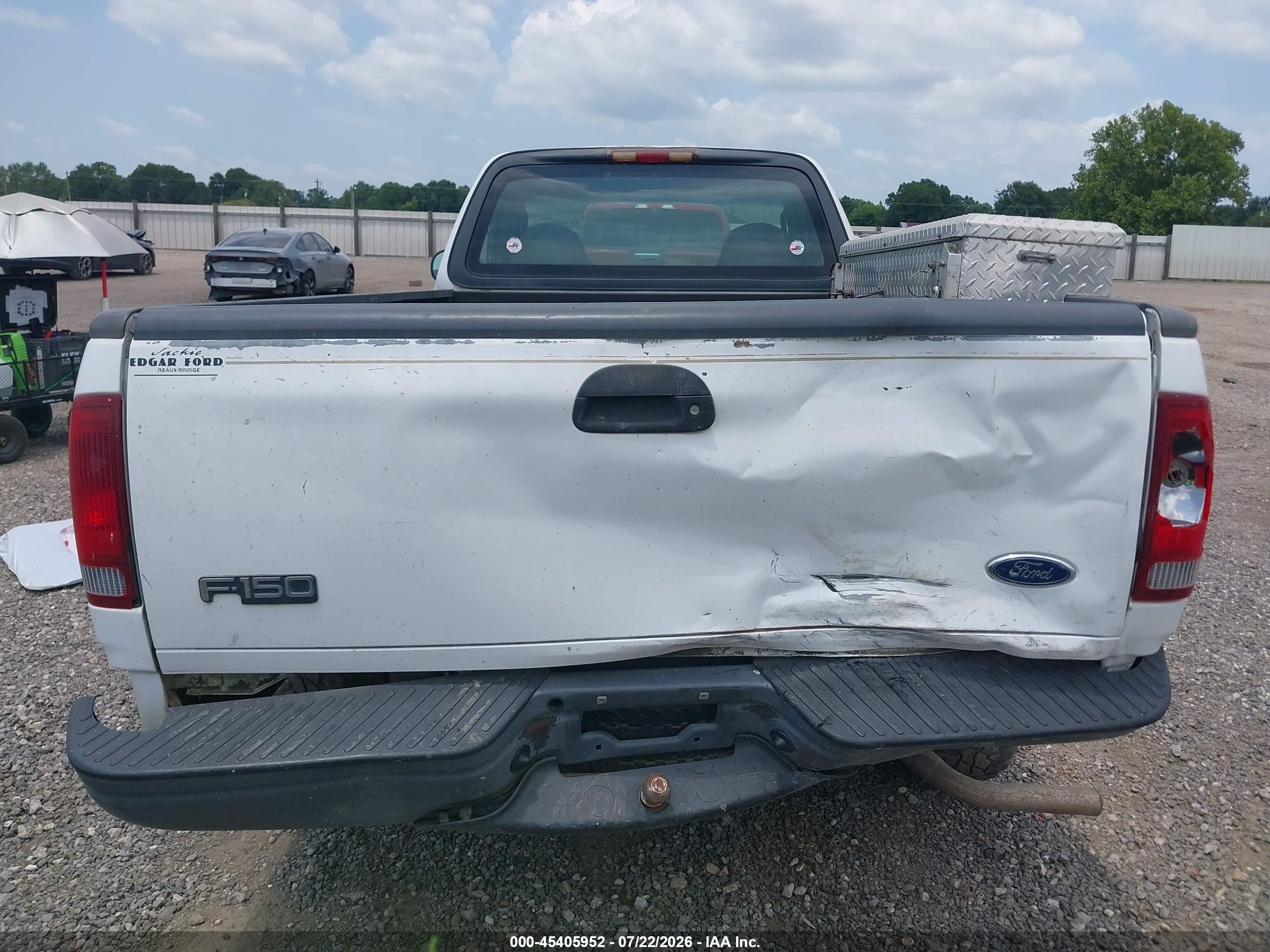 2003 Ford F-150 Xl/xlt Белый vin: 1FTRF17W23NB36871
