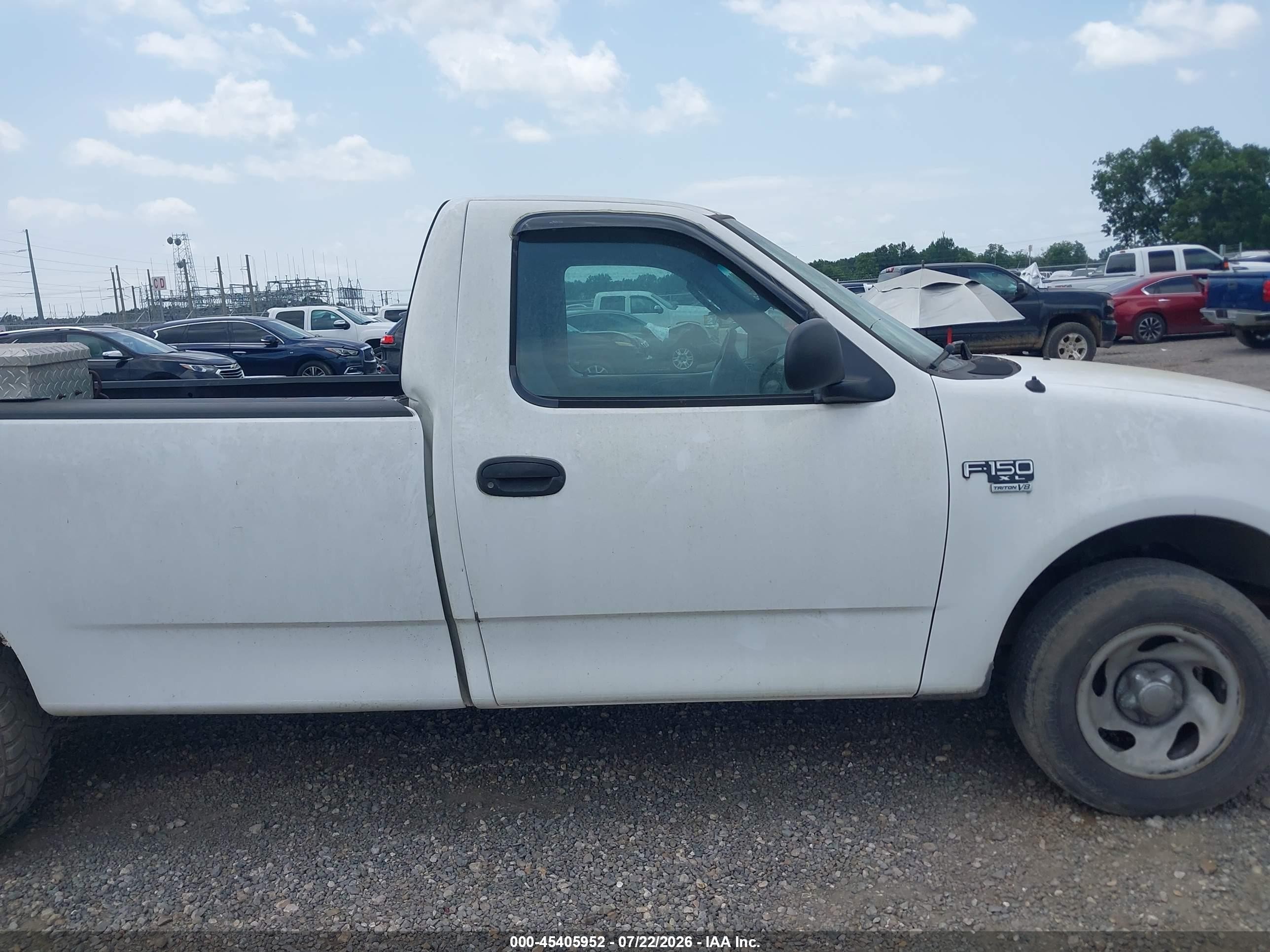 2003 Ford F-150 Xl/xlt Белый vin: 1FTRF17W23NB36871
