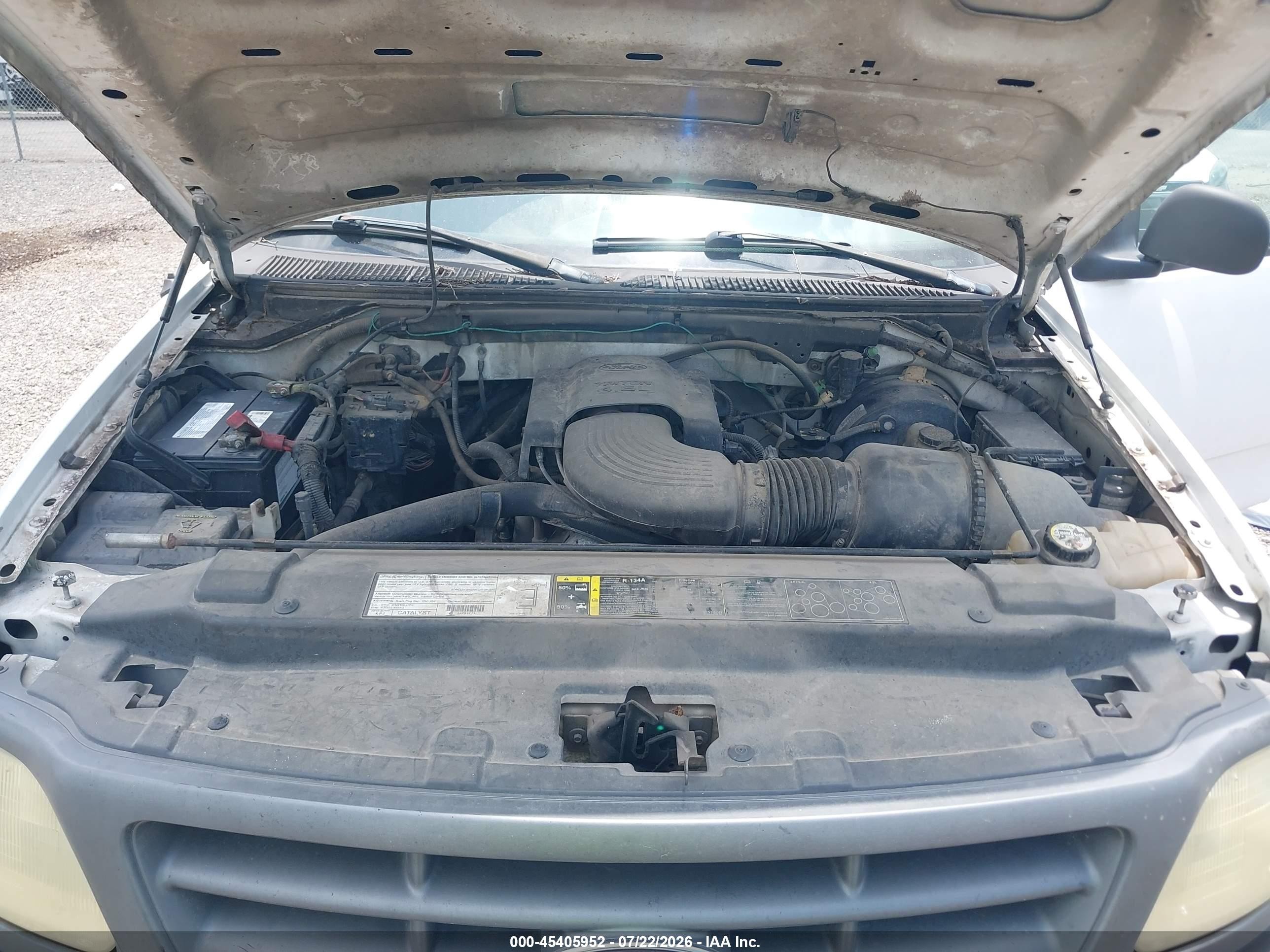 2003 Ford F-150 Xl/xlt Белый vin: 1FTRF17W23NB36871