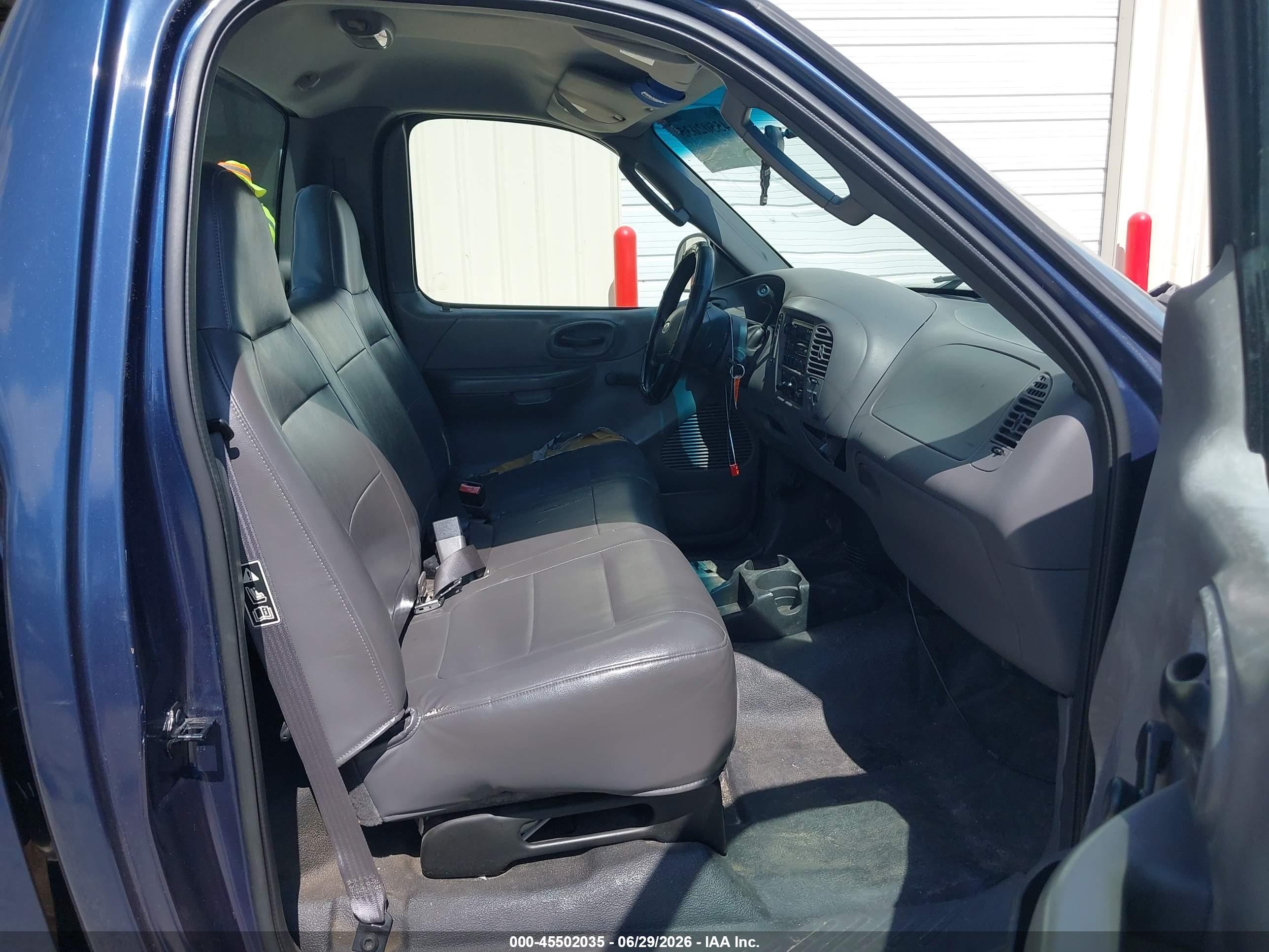 2002 Ford F-150 Xl/xlt Blue vin: 1FTRF17W32KD72204