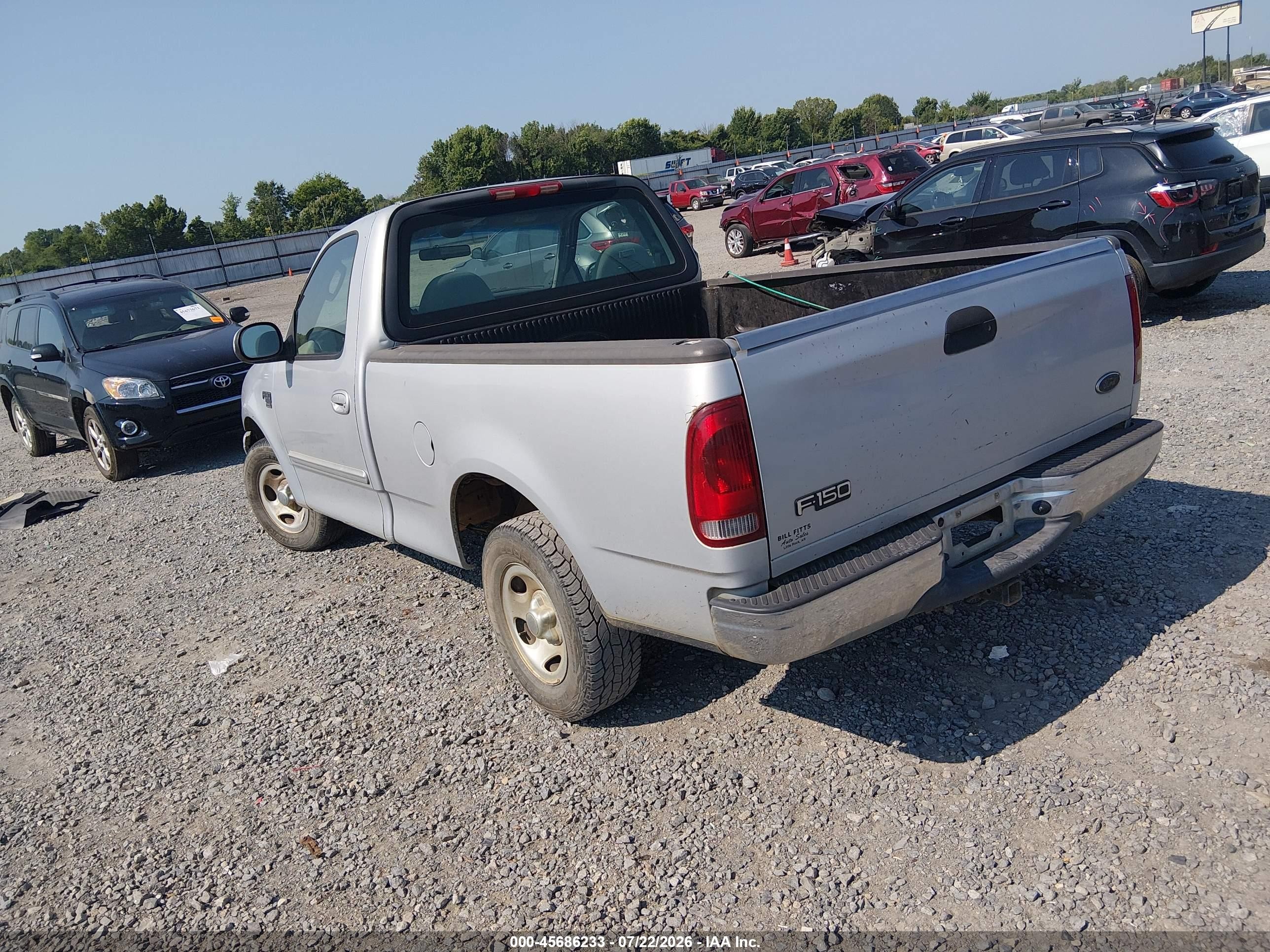 2003 Ford F-150 Xl/xlt Gray vin: 1FTRF17W33NB30707