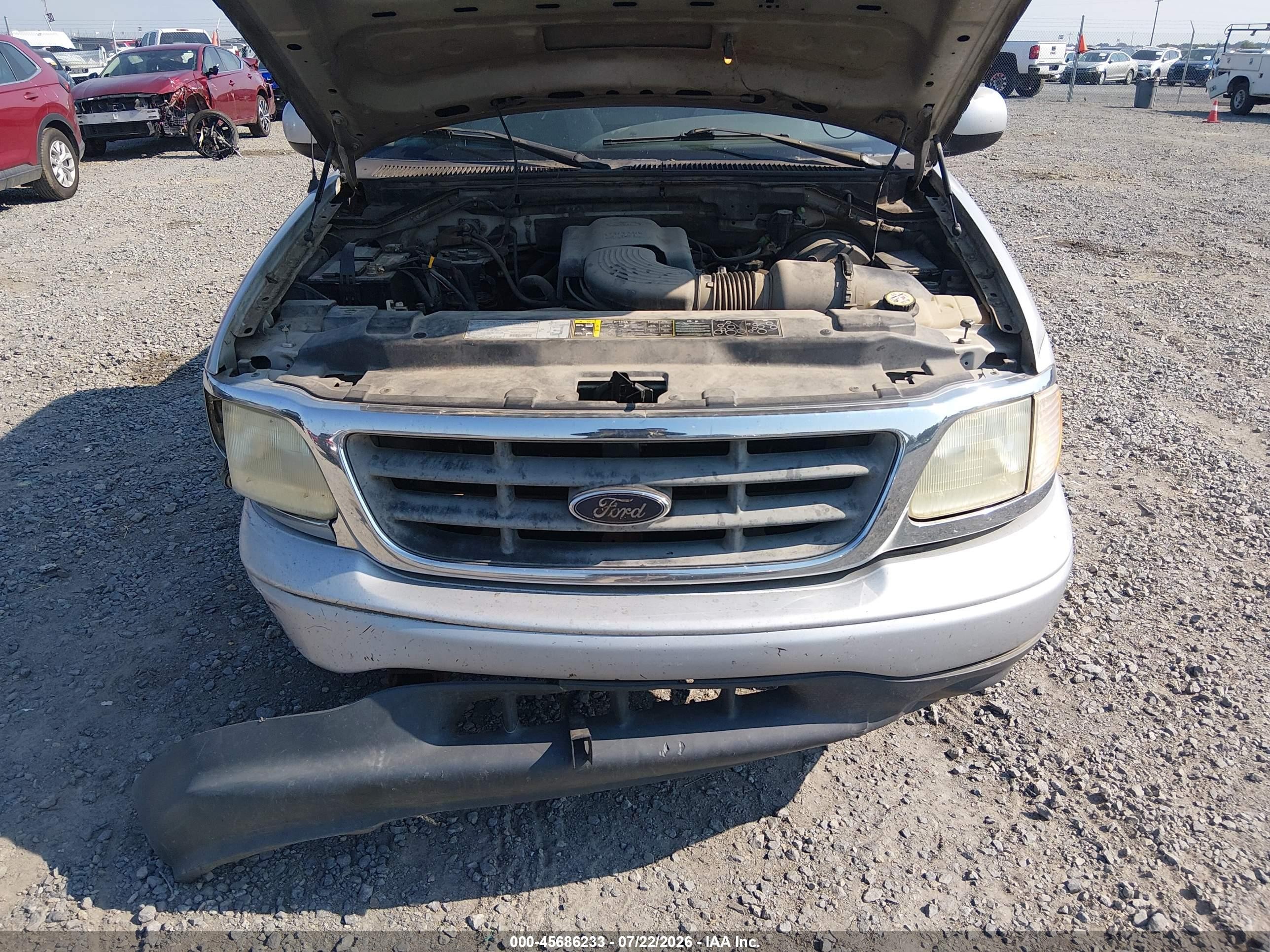 2003 Ford F-150 Xl/xlt Gray vin: 1FTRF17W33NB30707