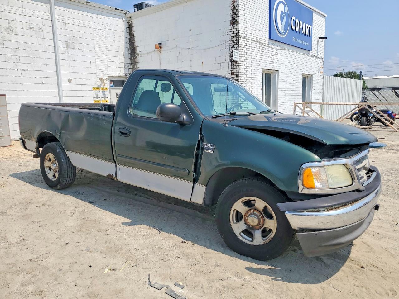 2003 Ford F150 Зеленый vin: 1FTRF17W33NB71516