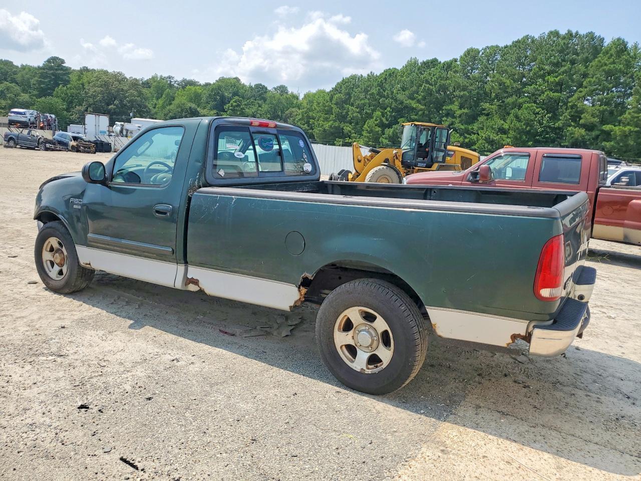 2003 Ford F150 Зеленый vin: 1FTRF17W33NB71516