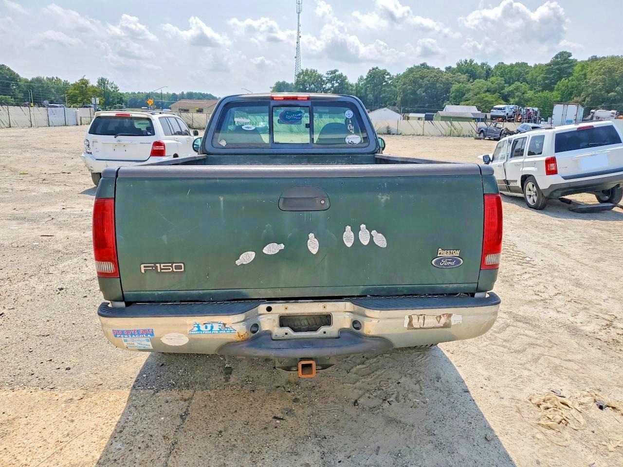 2003 Ford F150 Зеленый vin: 1FTRF17W33NB71516