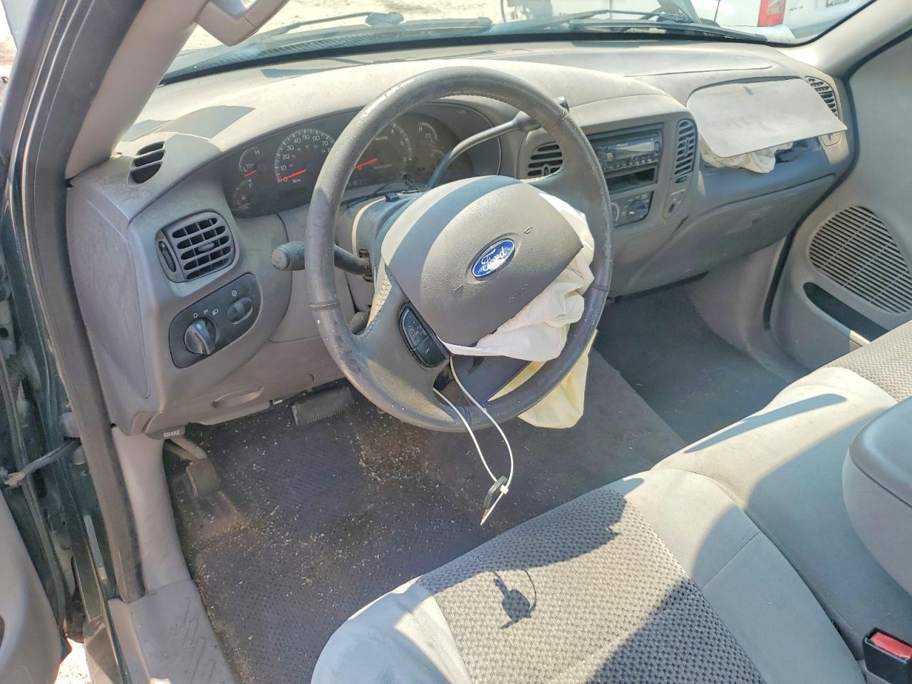 2003 Ford F150 Зеленый vin: 1FTRF17W33NB71516