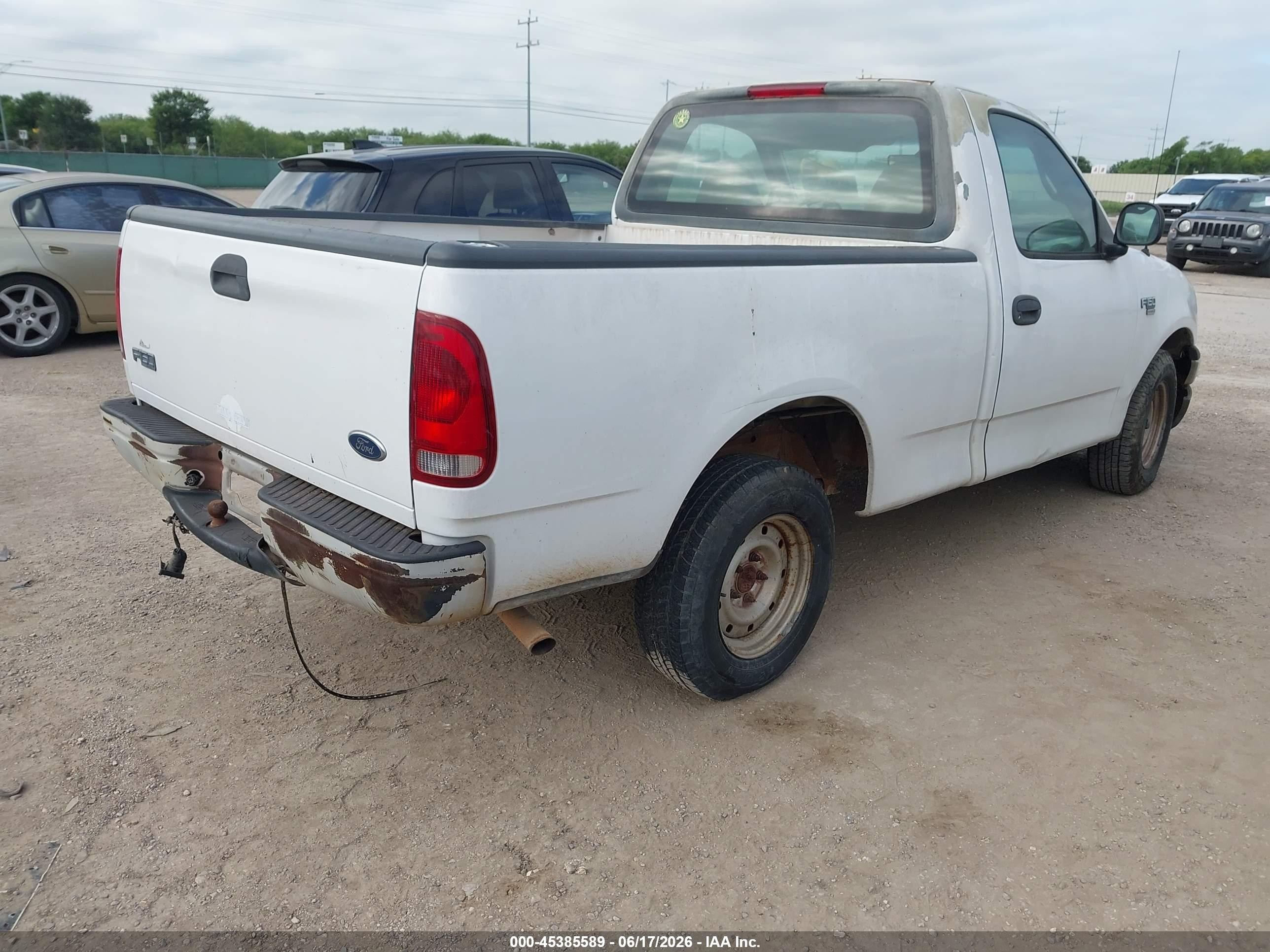 1999 Ford F-150 Lariat/work Series/xl/xlt White vin: 1FTRF17W4XKB11462