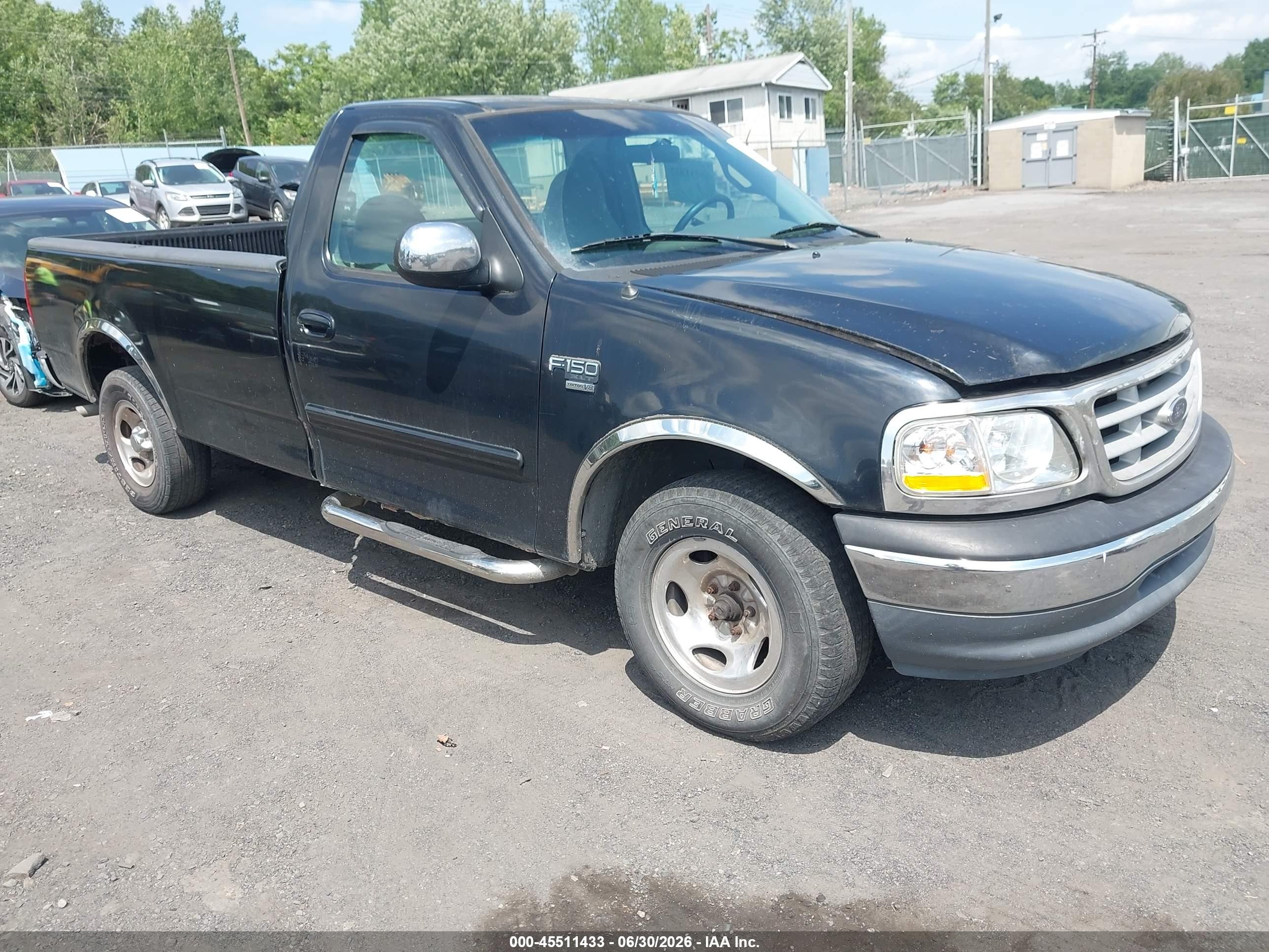2000 Ford F-150 Work Series/xl/xlt Black vin: 1FTRF17W5YNB07694