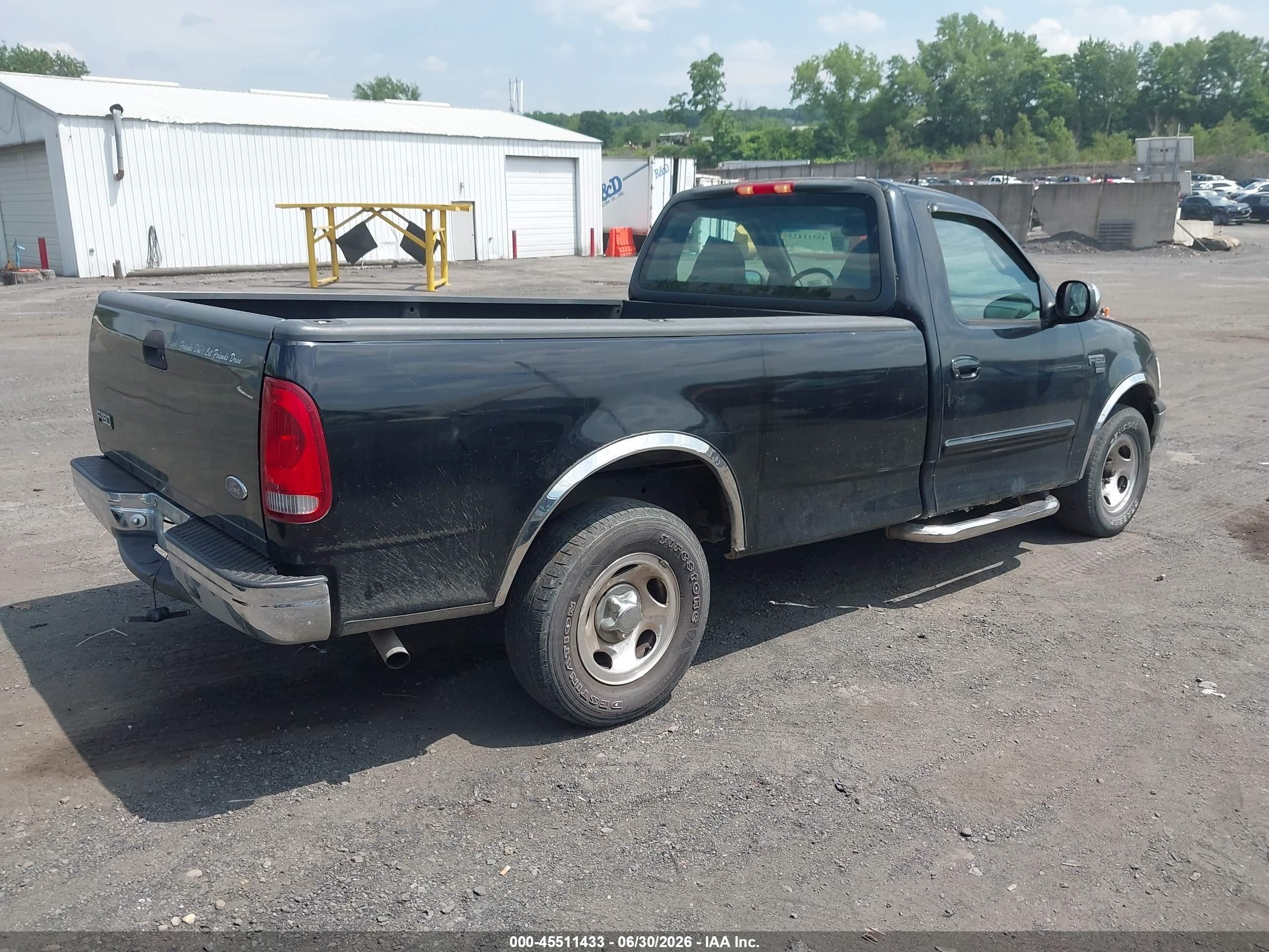 2000 Ford F-150 Work Series/xl/xlt Black vin: 1FTRF17W5YNB07694