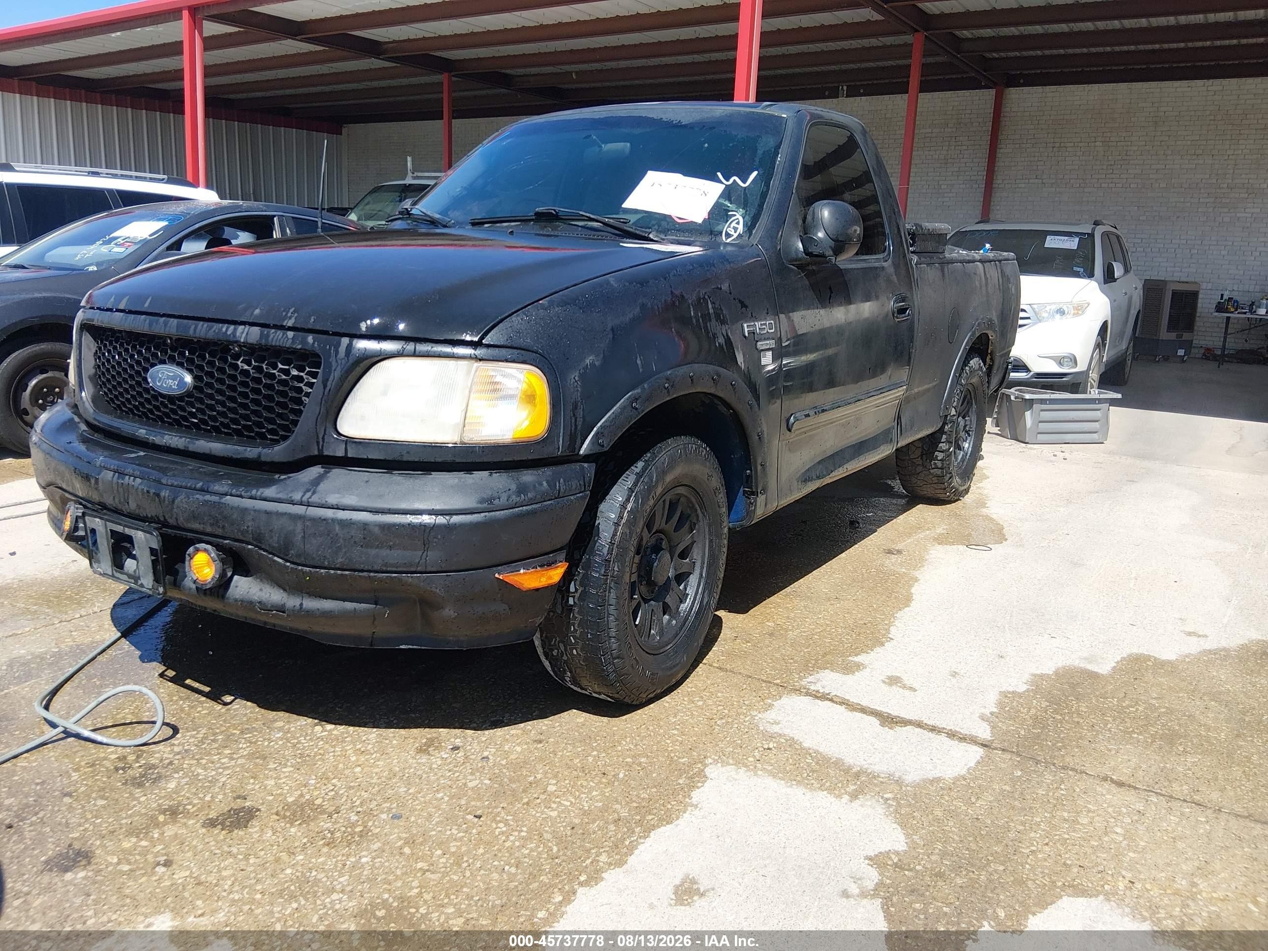 2001 Ford F-150 Xl/xlt Black vin: 1FTRF17W61KA57265