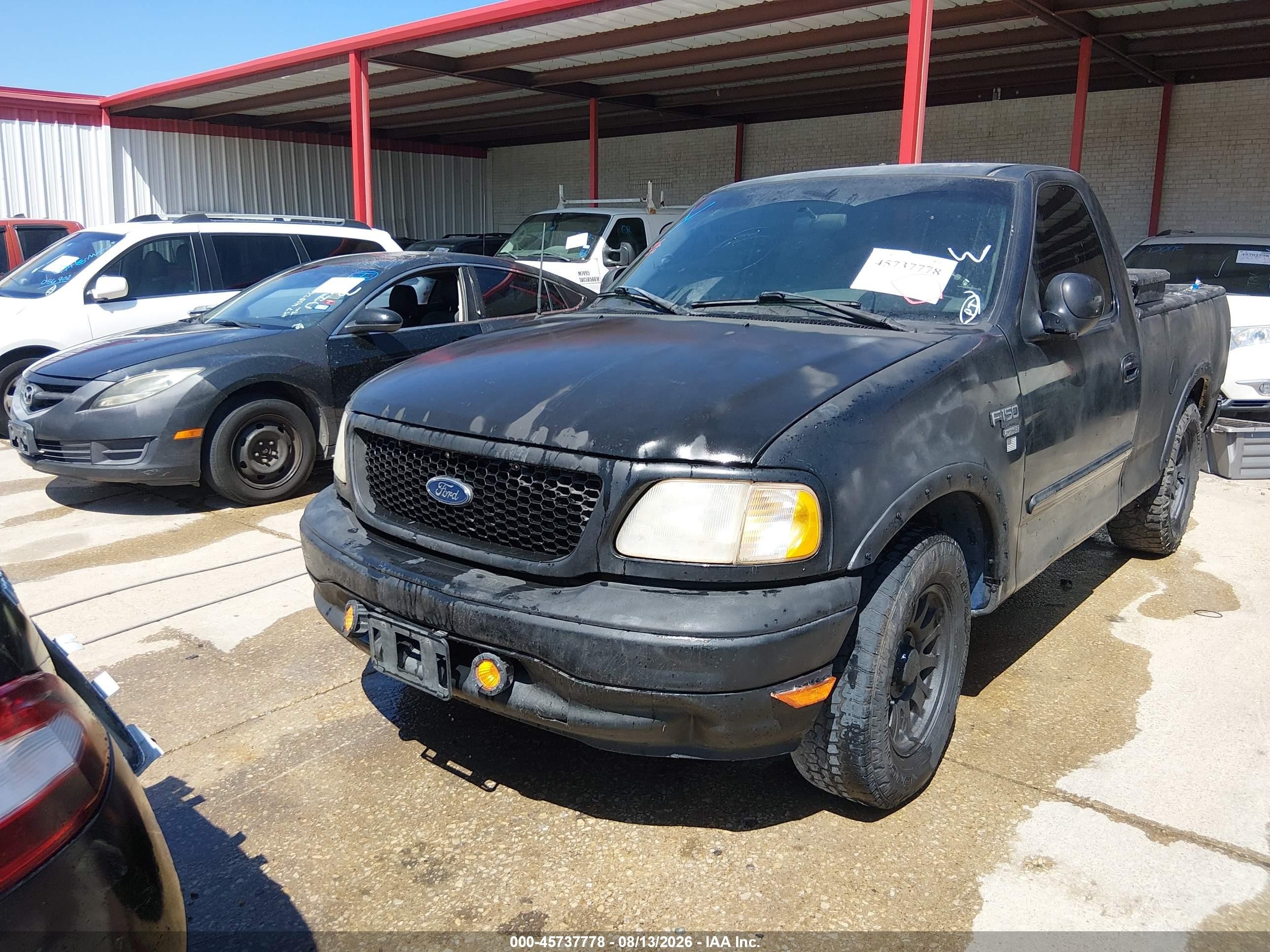 2001 Ford F-150 Xl/xlt Black vin: 1FTRF17W61KA57265