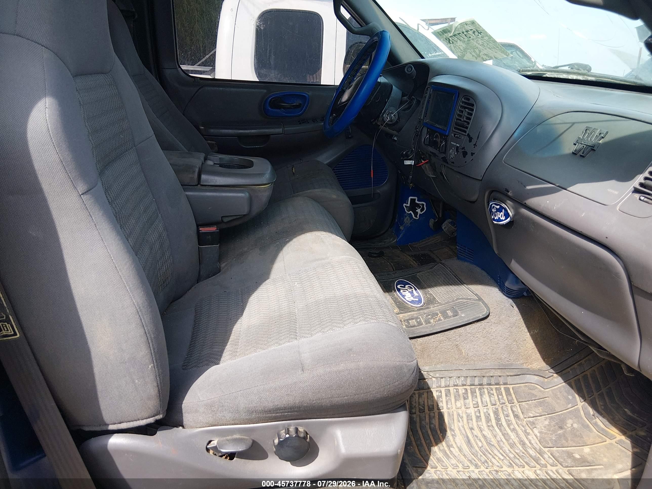 2001 Ford F-150 Xl/xlt Black vin: 1FTRF17W61KA57265