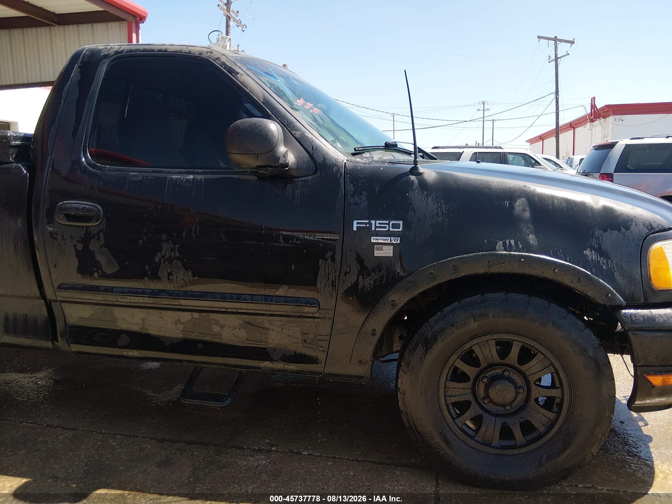 2001 Ford F-150 Xl/xlt Black vin: 1FTRF17W61KA57265