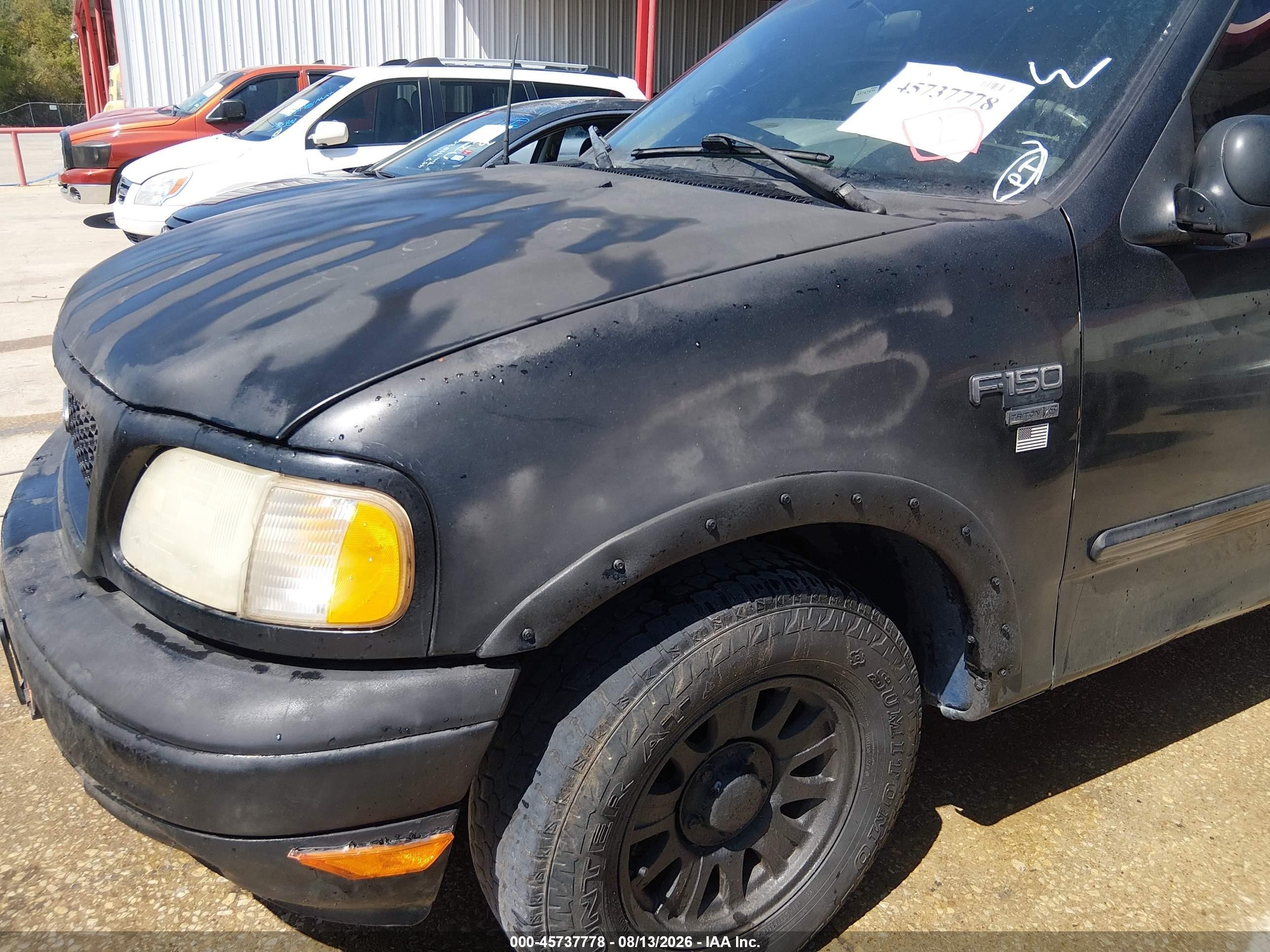 2001 Ford F-150 Xl/xlt Black vin: 1FTRF17W61KA57265