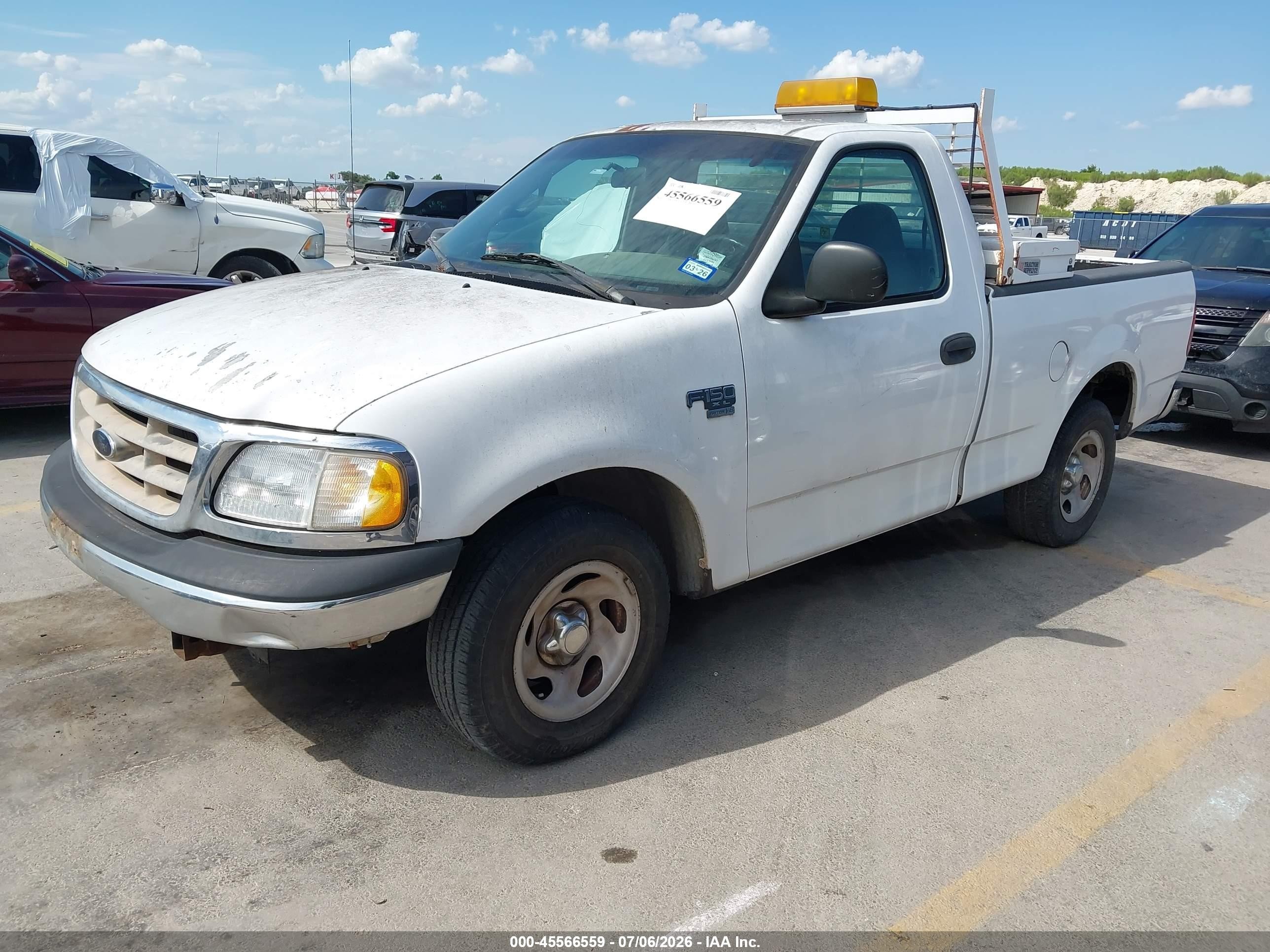 2002 Ford F-150 Xl/xlt White vin: 1FTRF17W62KB78251