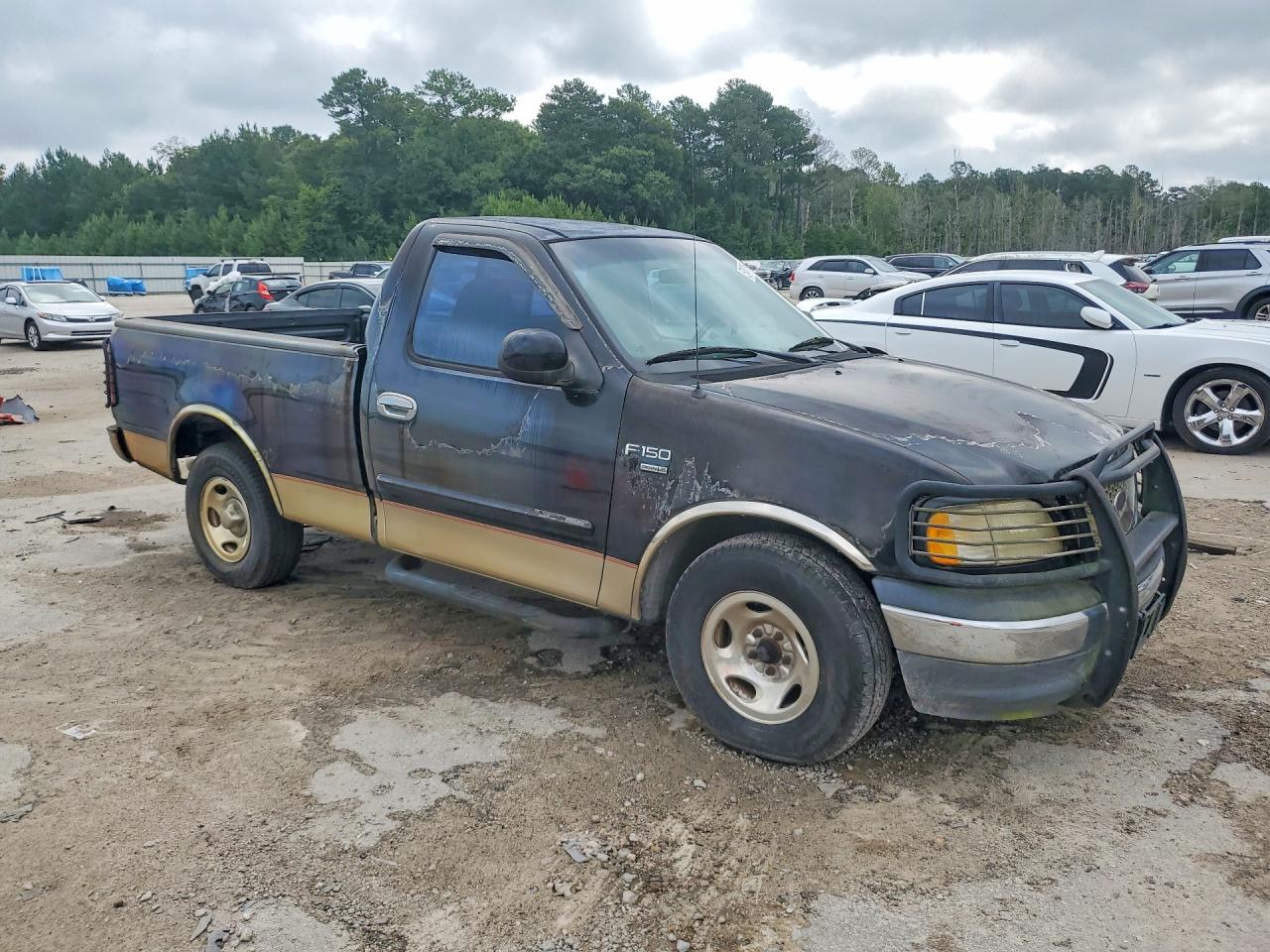 1999 Ford F150 Black vin: 1FTRF17W6XNA76888