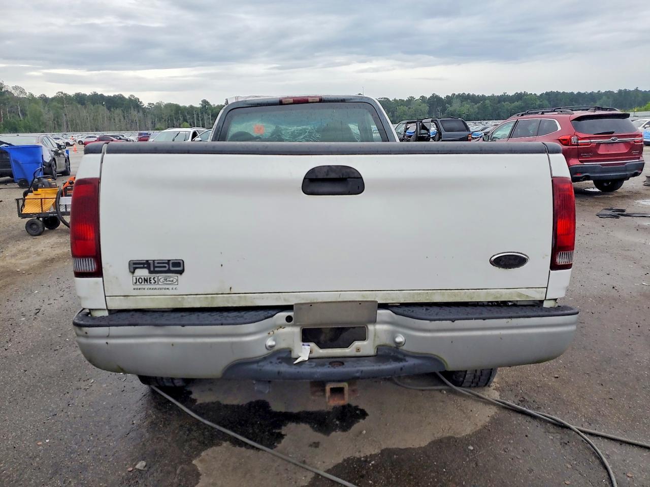 2000 Ford F150 White vin: 1FTRF17W6YNA73698