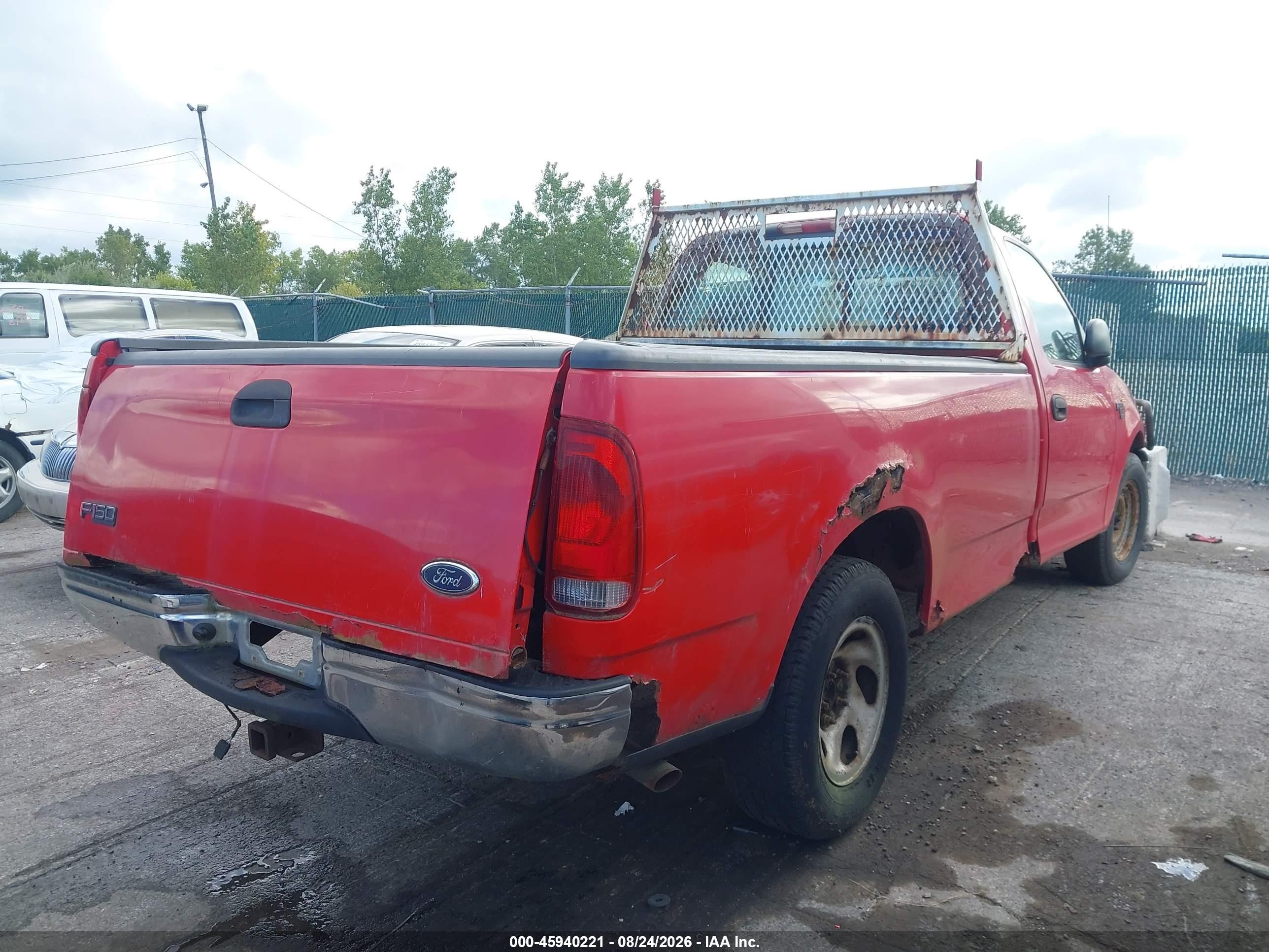 2000 Ford F-150   Red vin: 1FTRF17W6YNC07755