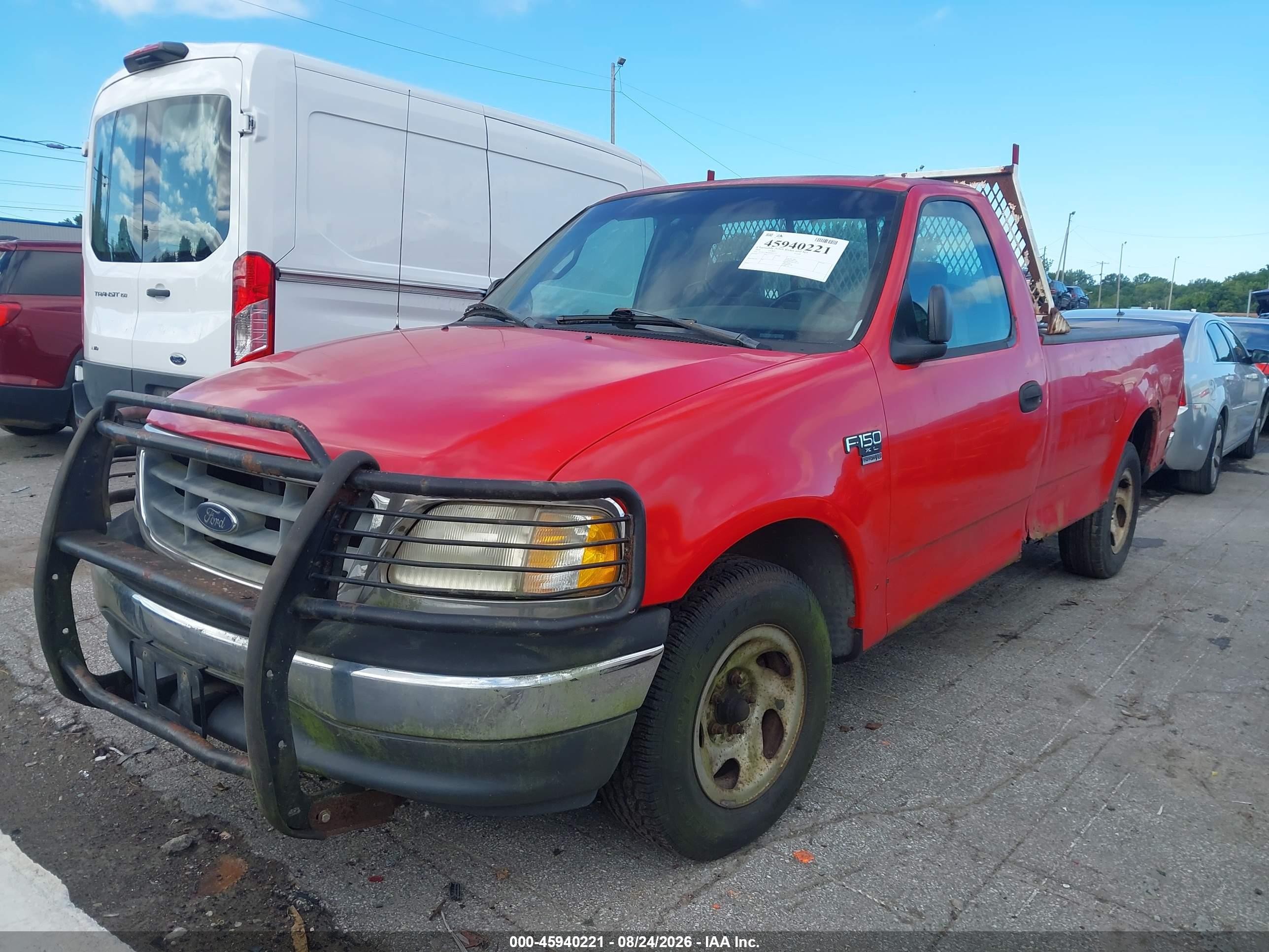 2000 Ford F-150   Red vin: 1FTRF17W6YNC07755