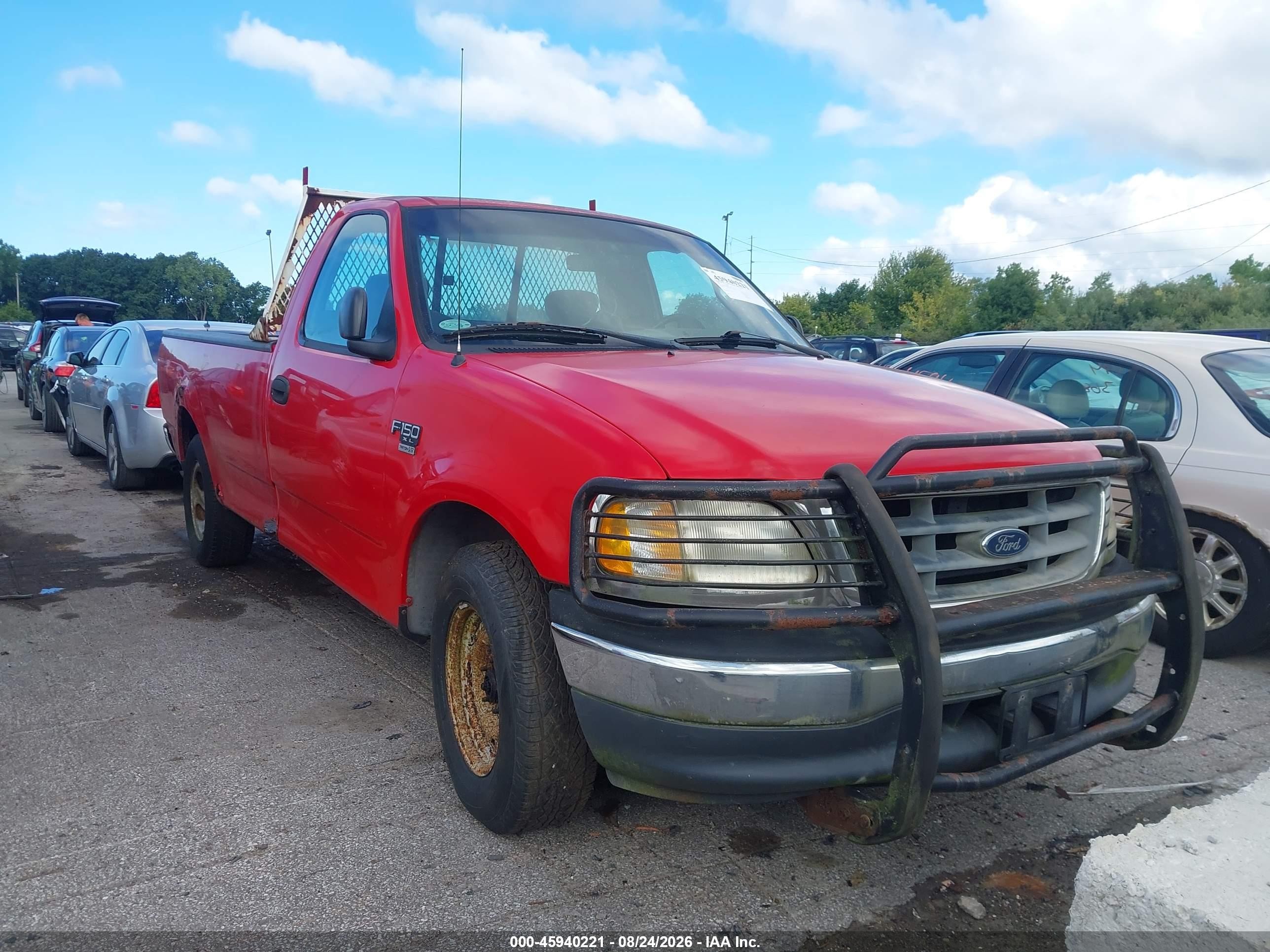 2000 Ford F-150   Red vin: 1FTRF17W6YNC07755