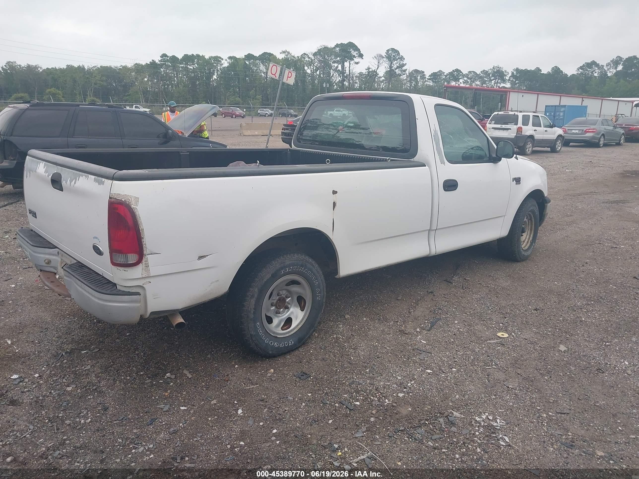 1999 Ford F-150 Lariat/work Series/xl/xlt White vin: 1FTRF17W7XNA91707