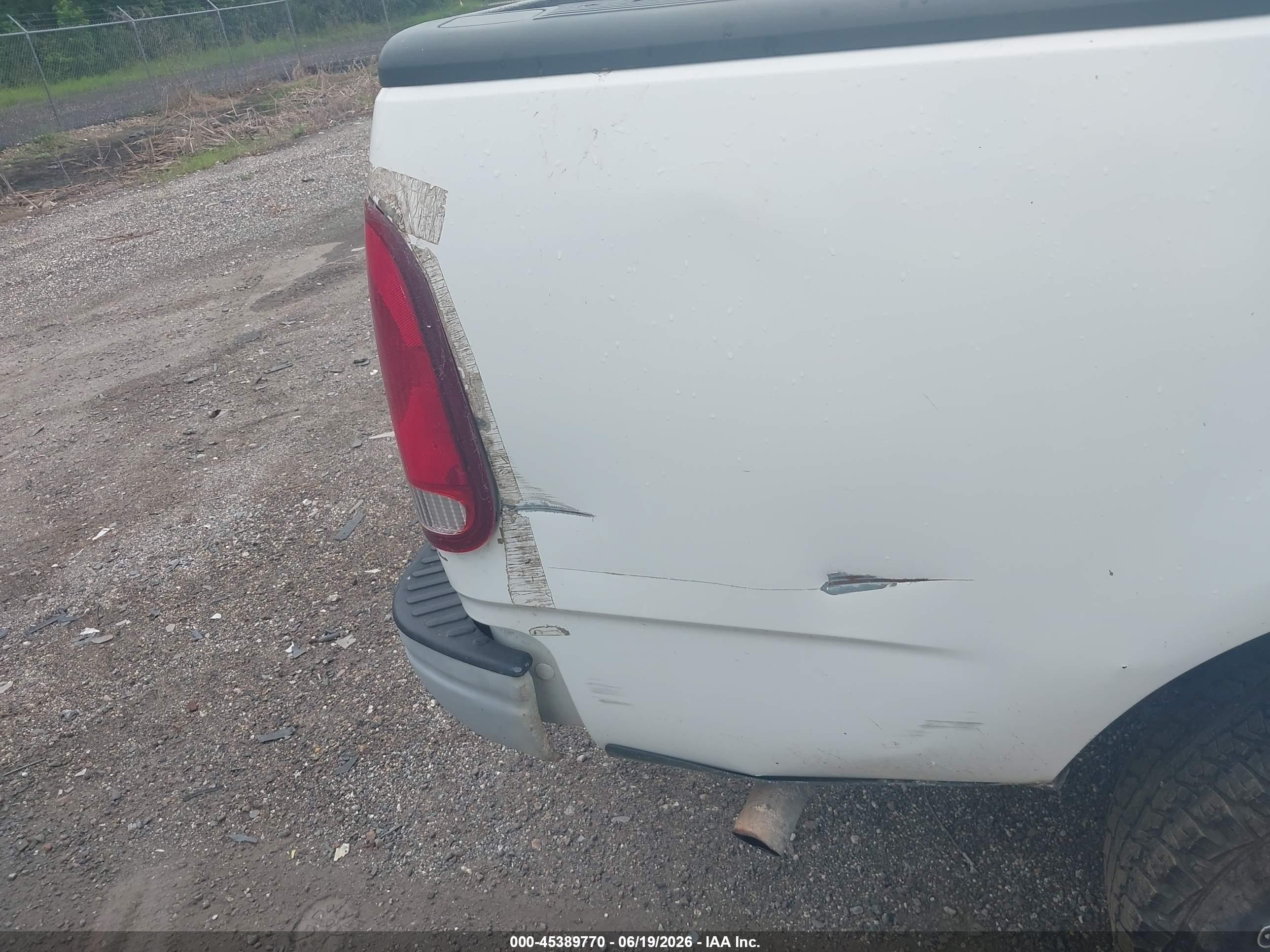 1999 Ford F-150 Lariat/work Series/xl/xlt White vin: 1FTRF17W7XNA91707