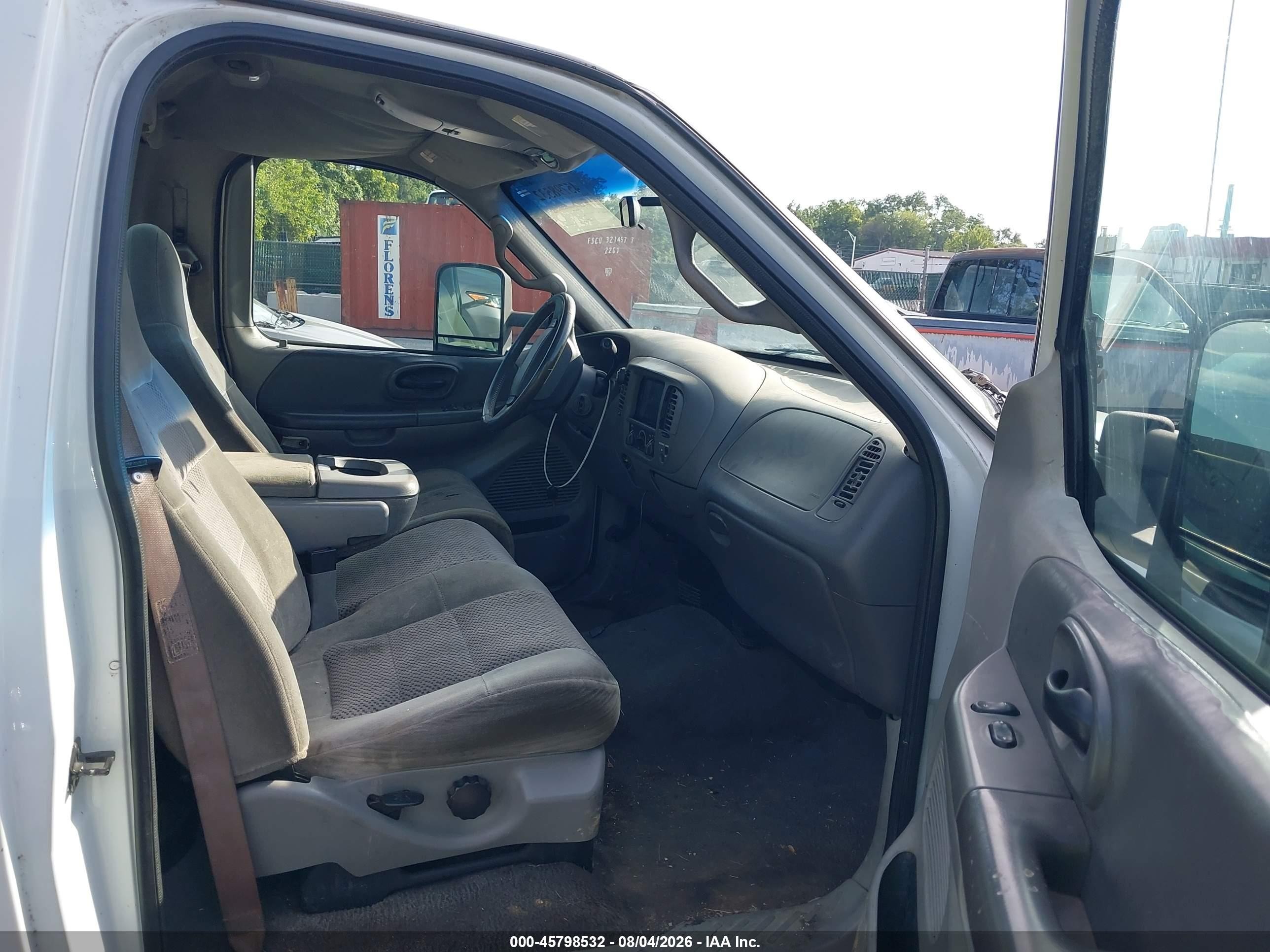 2002 Ford F-150 Xl/xlt Белый vin: 1FTRF17W82NA31086